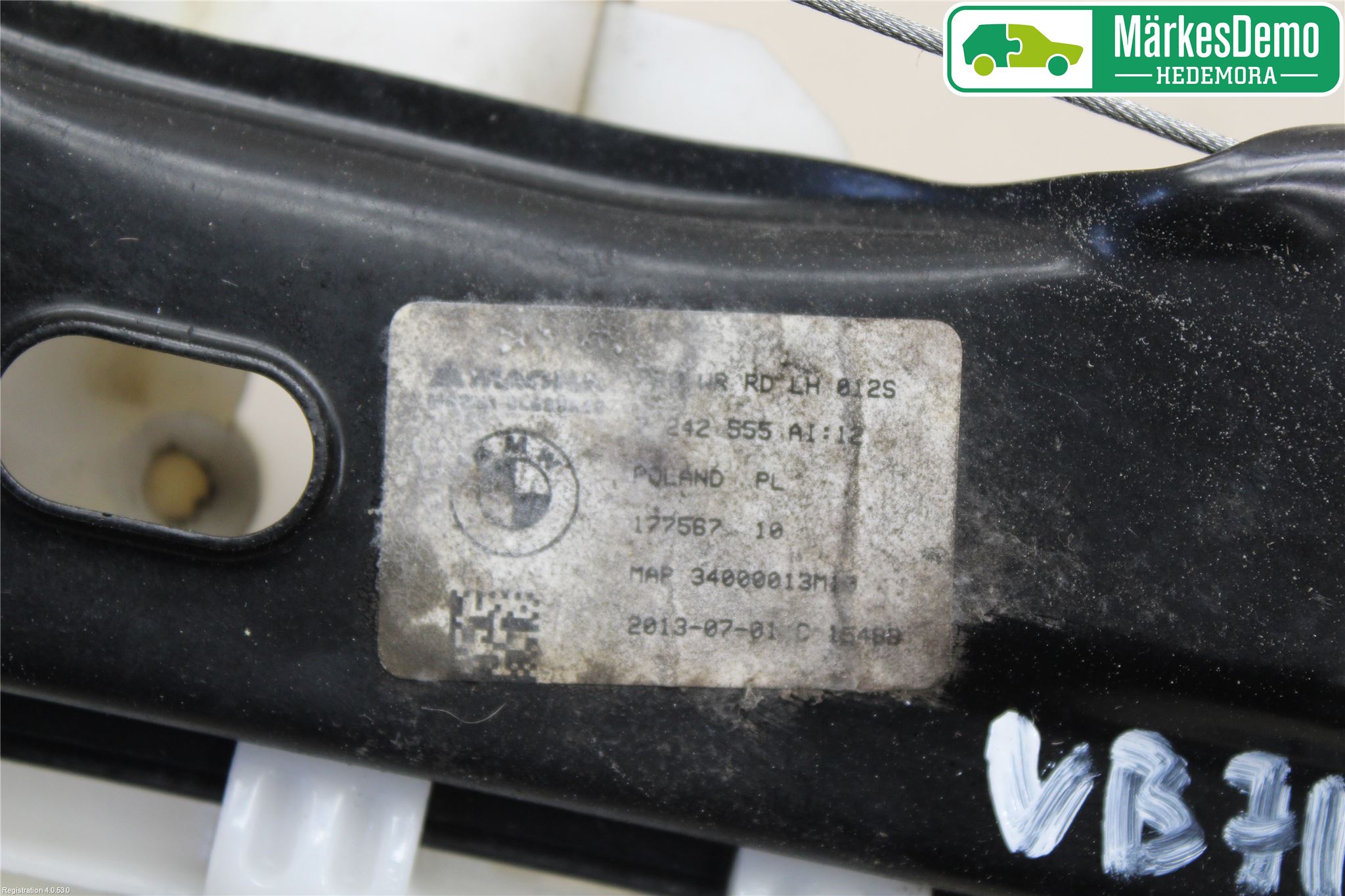 BMW 1 F20/F21 11-19 Vindusheis El Komp