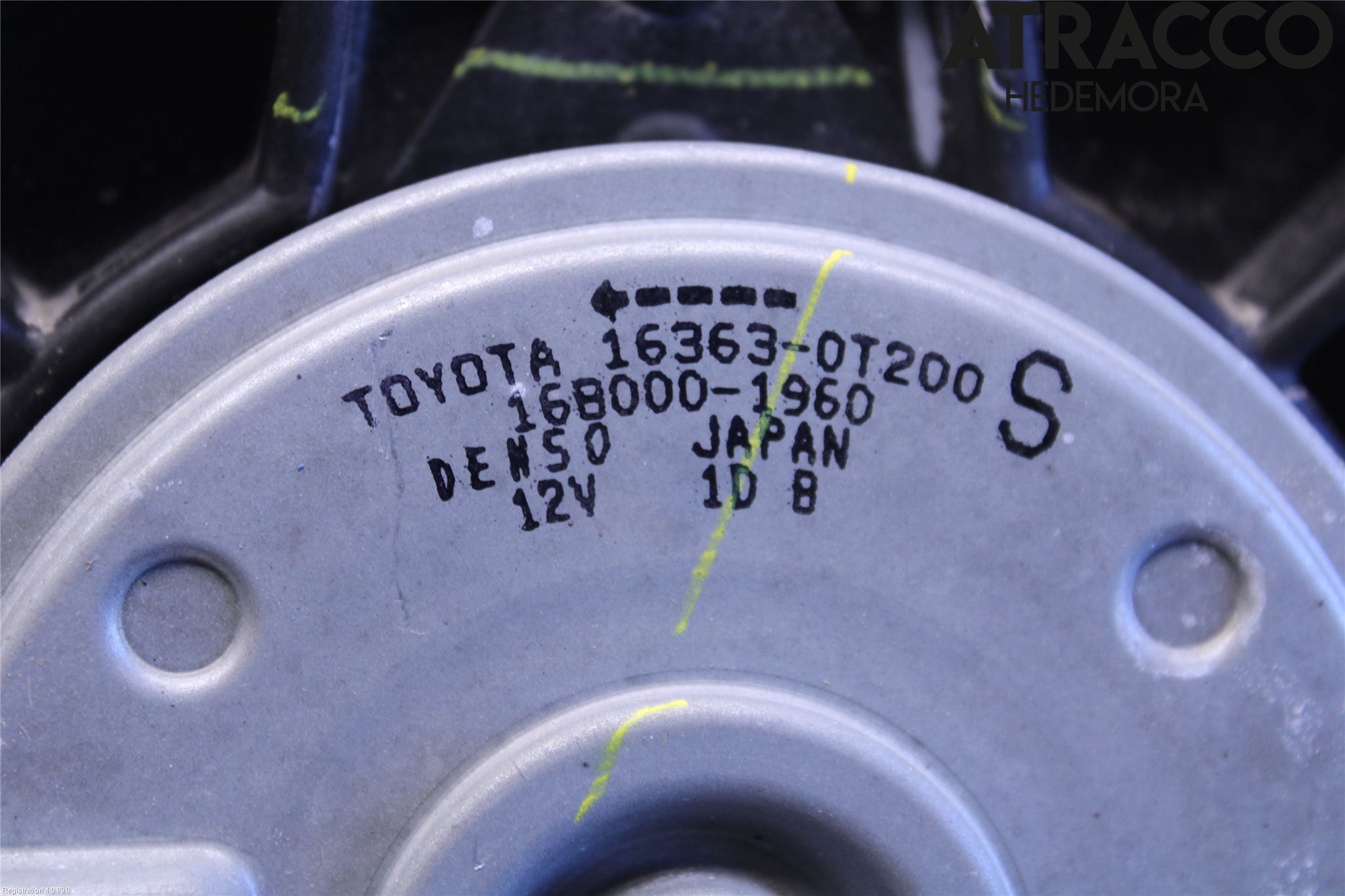 Toyota C-HR 16-23 Kjølevifte Elektrisk