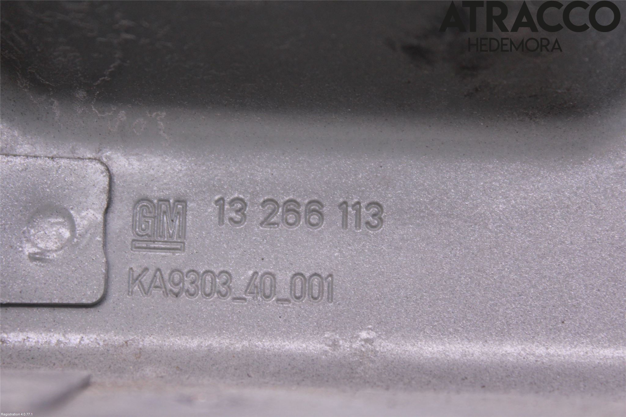 Opel MERIVA B 10-17 Panserlåsplate-Bjelke