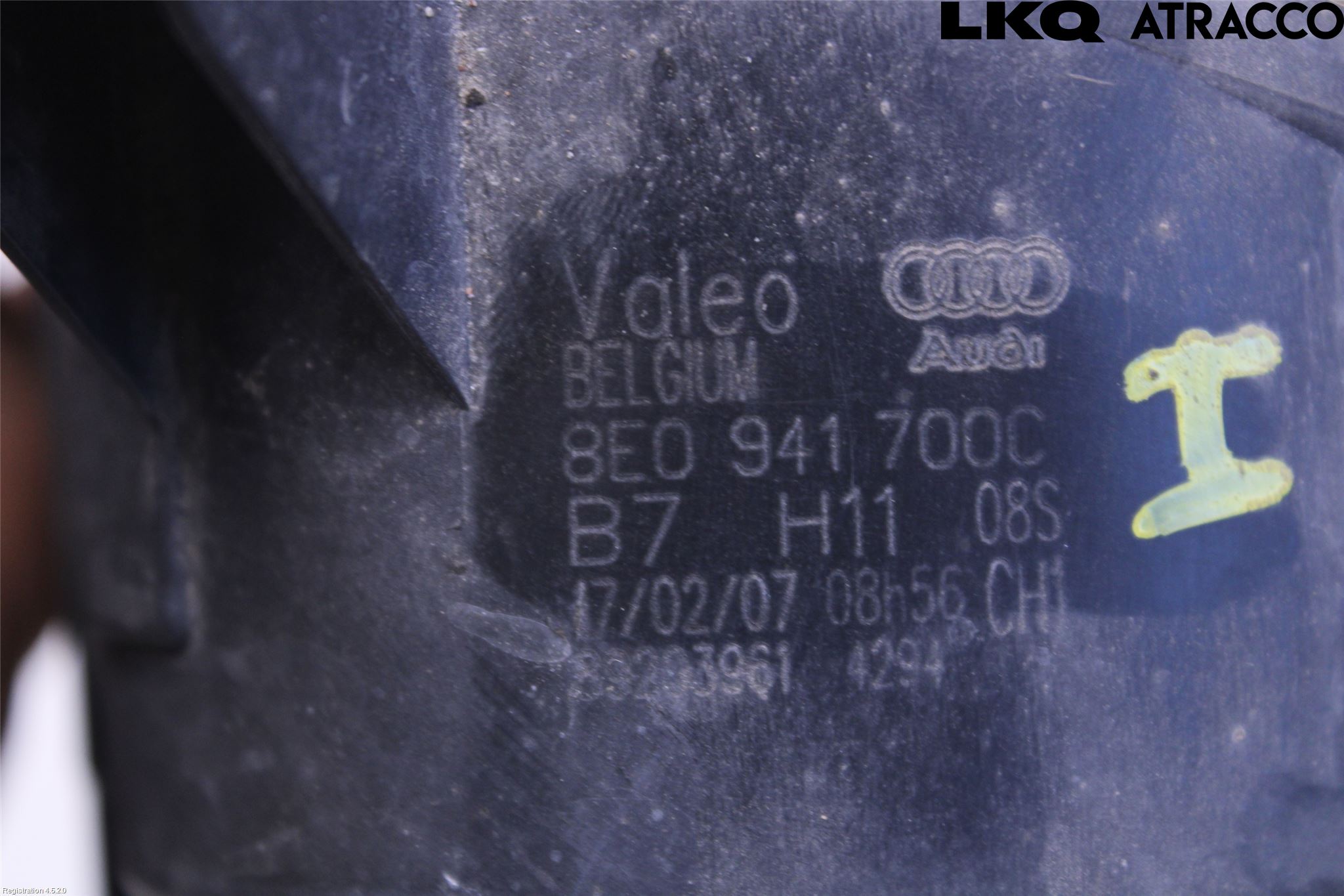 Audi A3/S3 05-13 Frontlykt-Kurve-Tåkelys