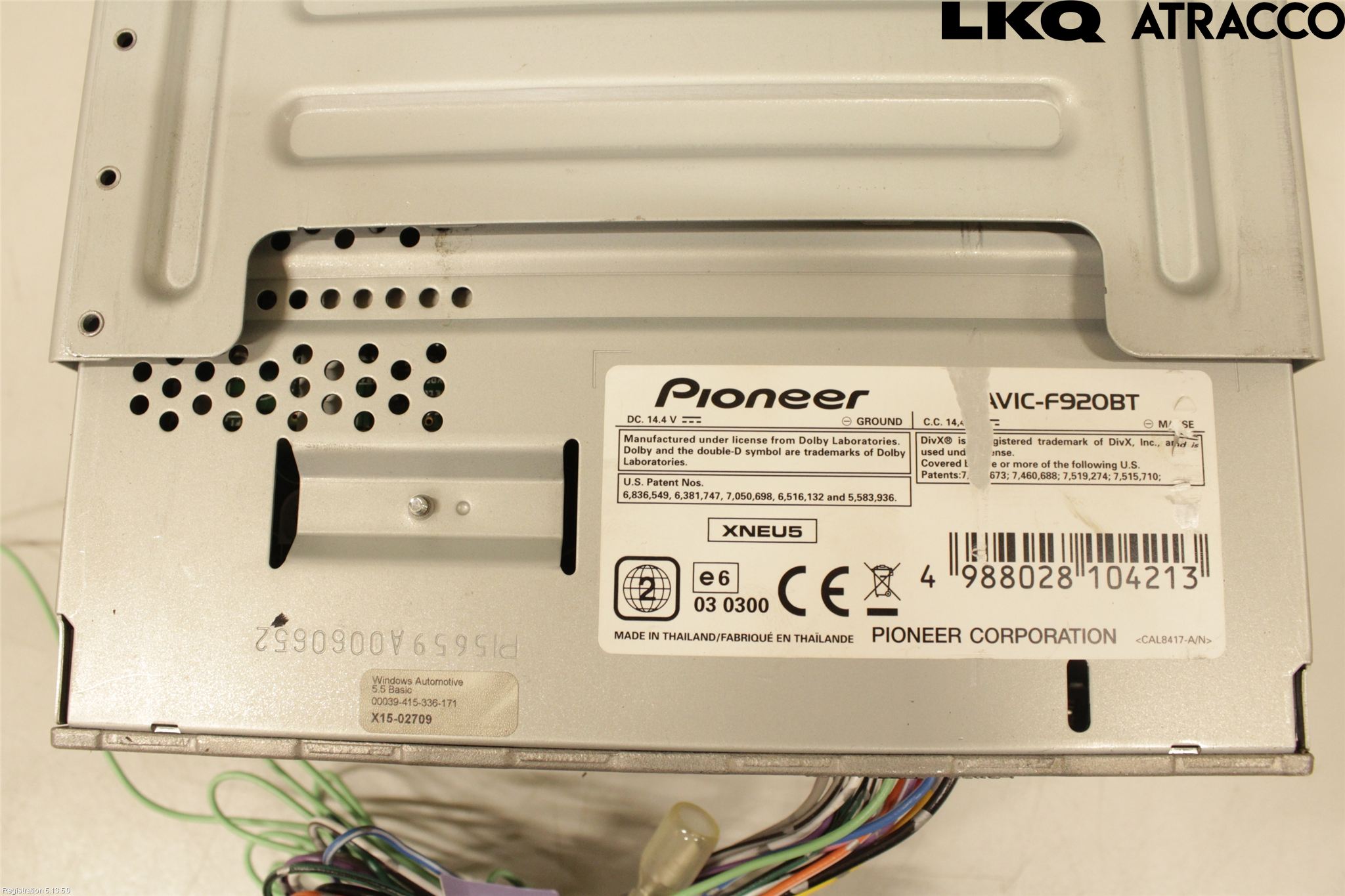 Fiat DUCATO 15-23 Stereo Radio Med Kassetspiller