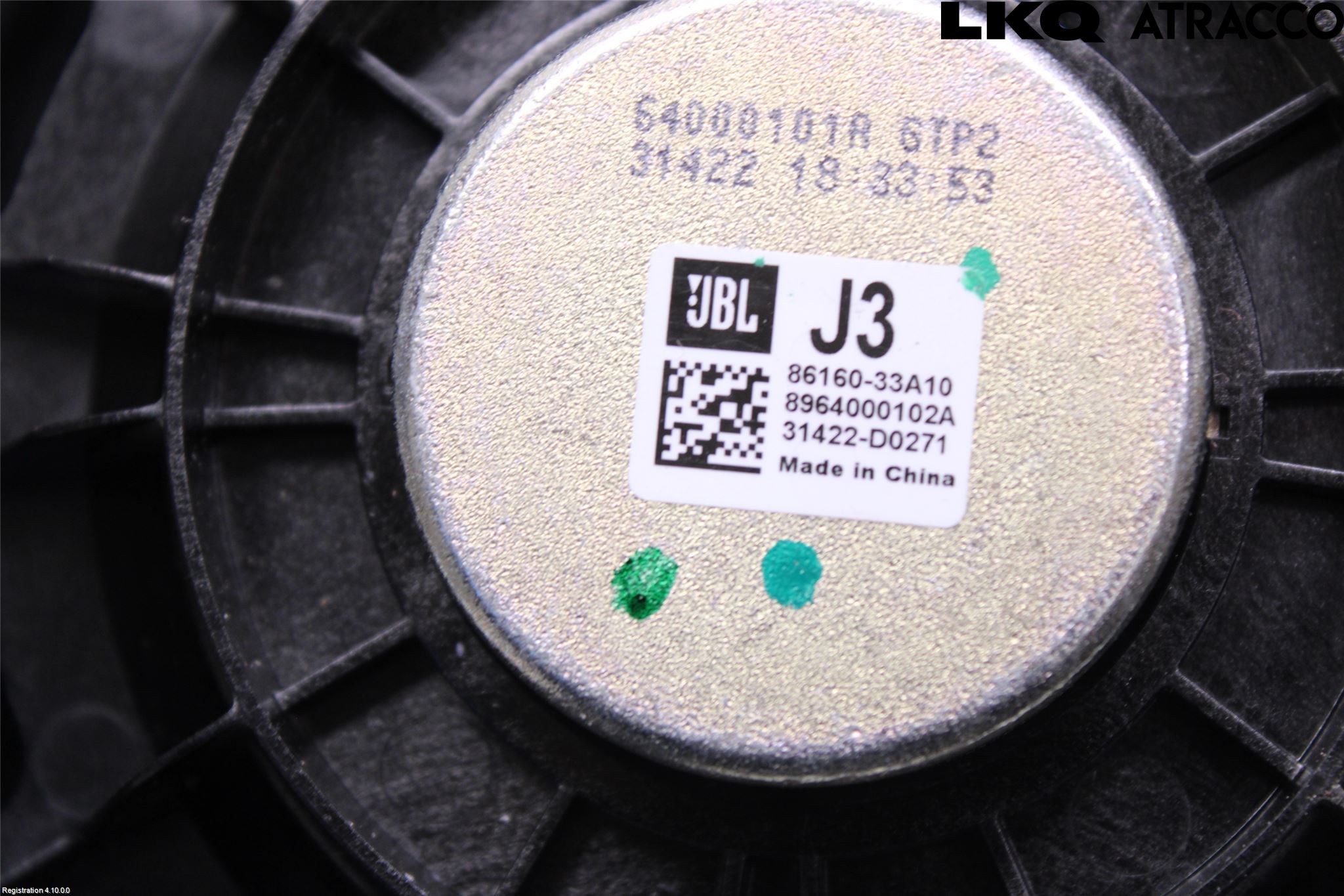 Toyota bZ4X EA10 22- Innr Høyttaler