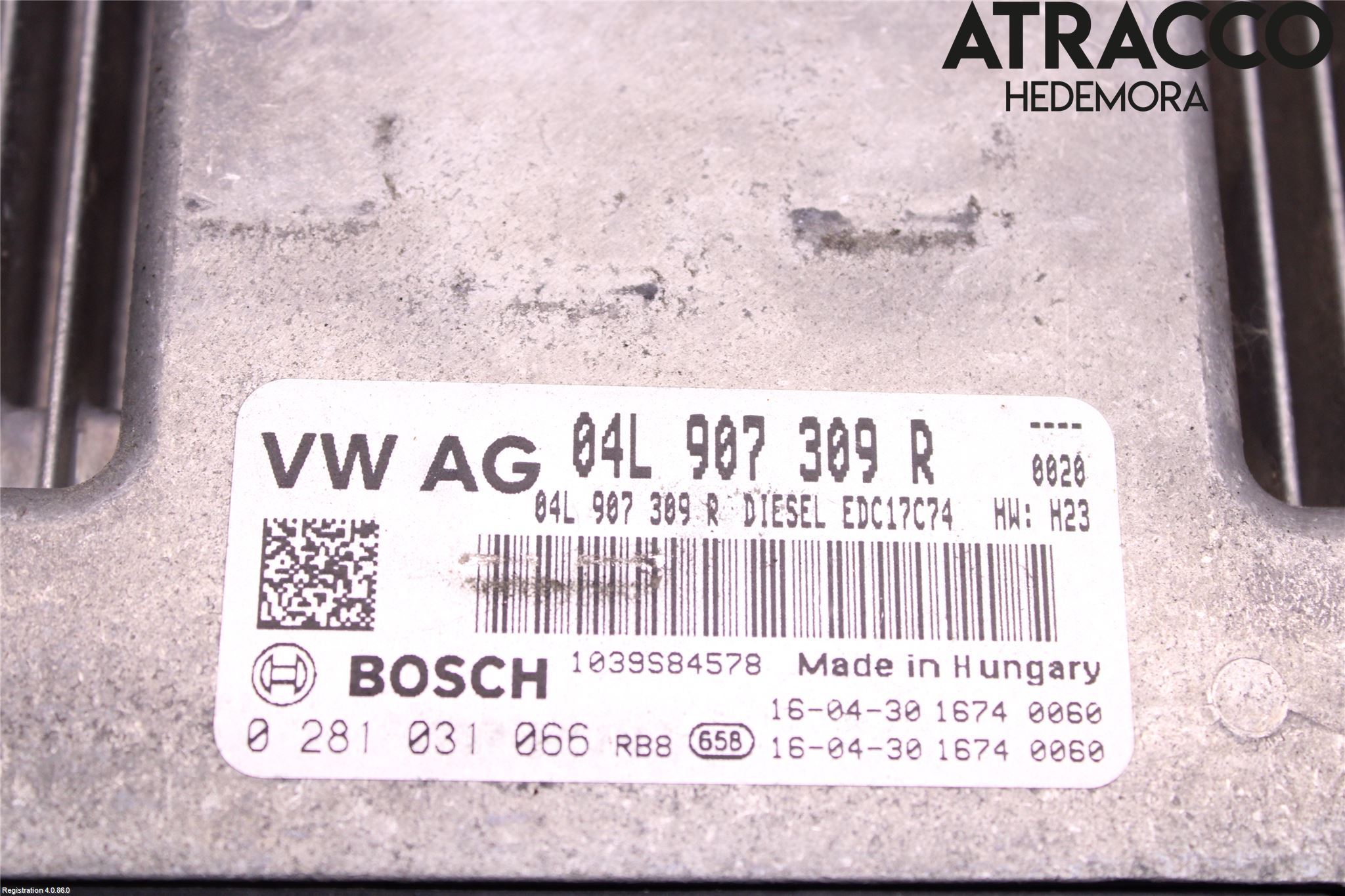 Volkswagen VW GOLF / E-GOLF VII 13-20 Styreenhet Dieselpumpe