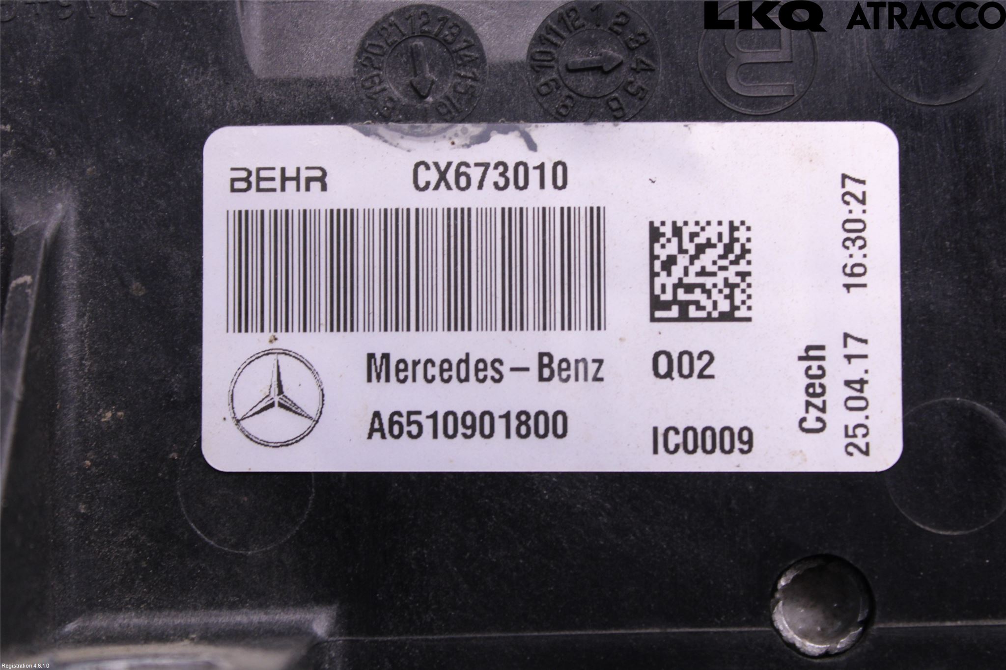 Mercedes-Benz MB C-KLASS (W205) 14-21 Intercooler Radiator