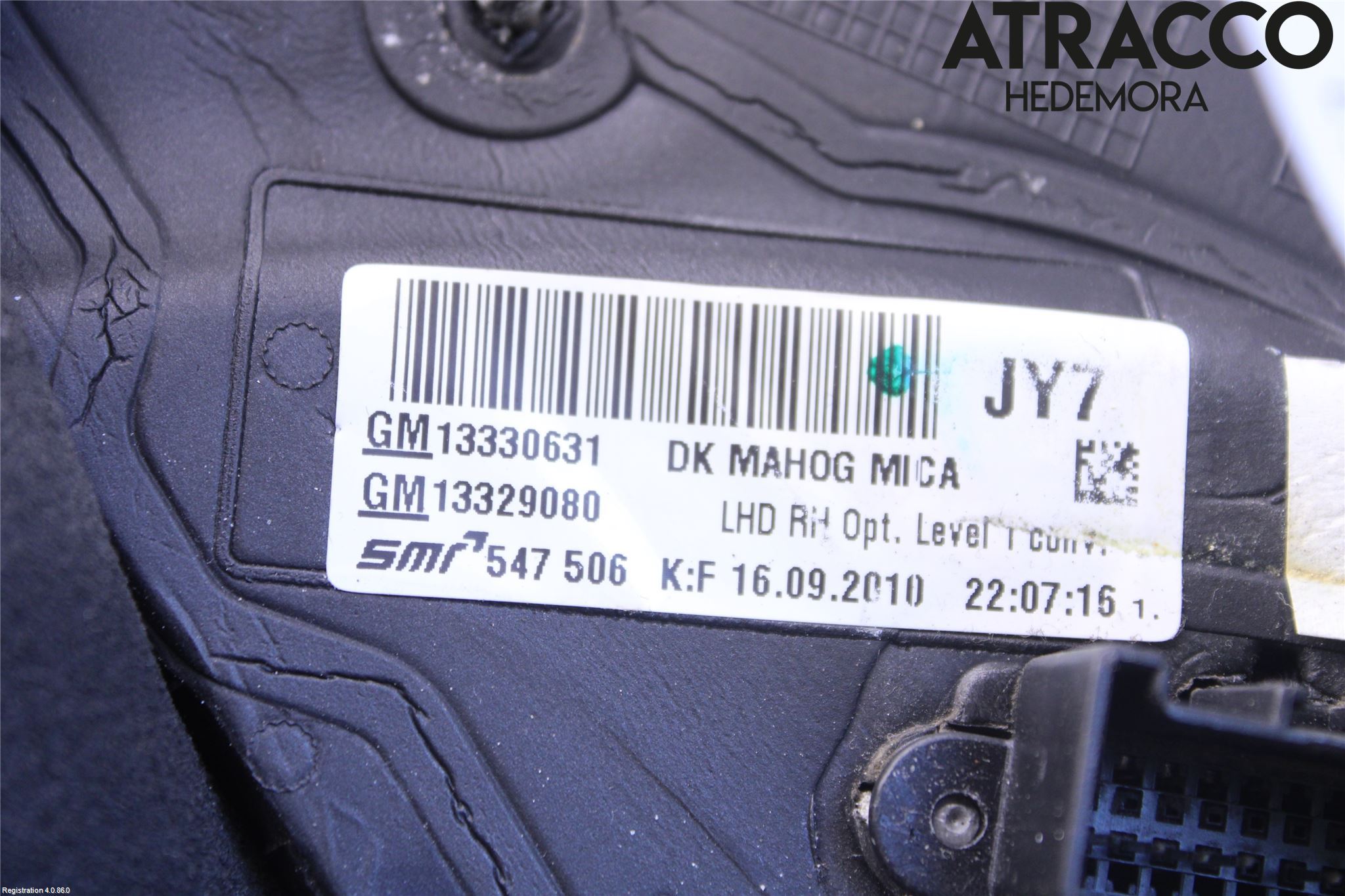 Opel INSIGNIA 09-16 Speil H M-El Justering