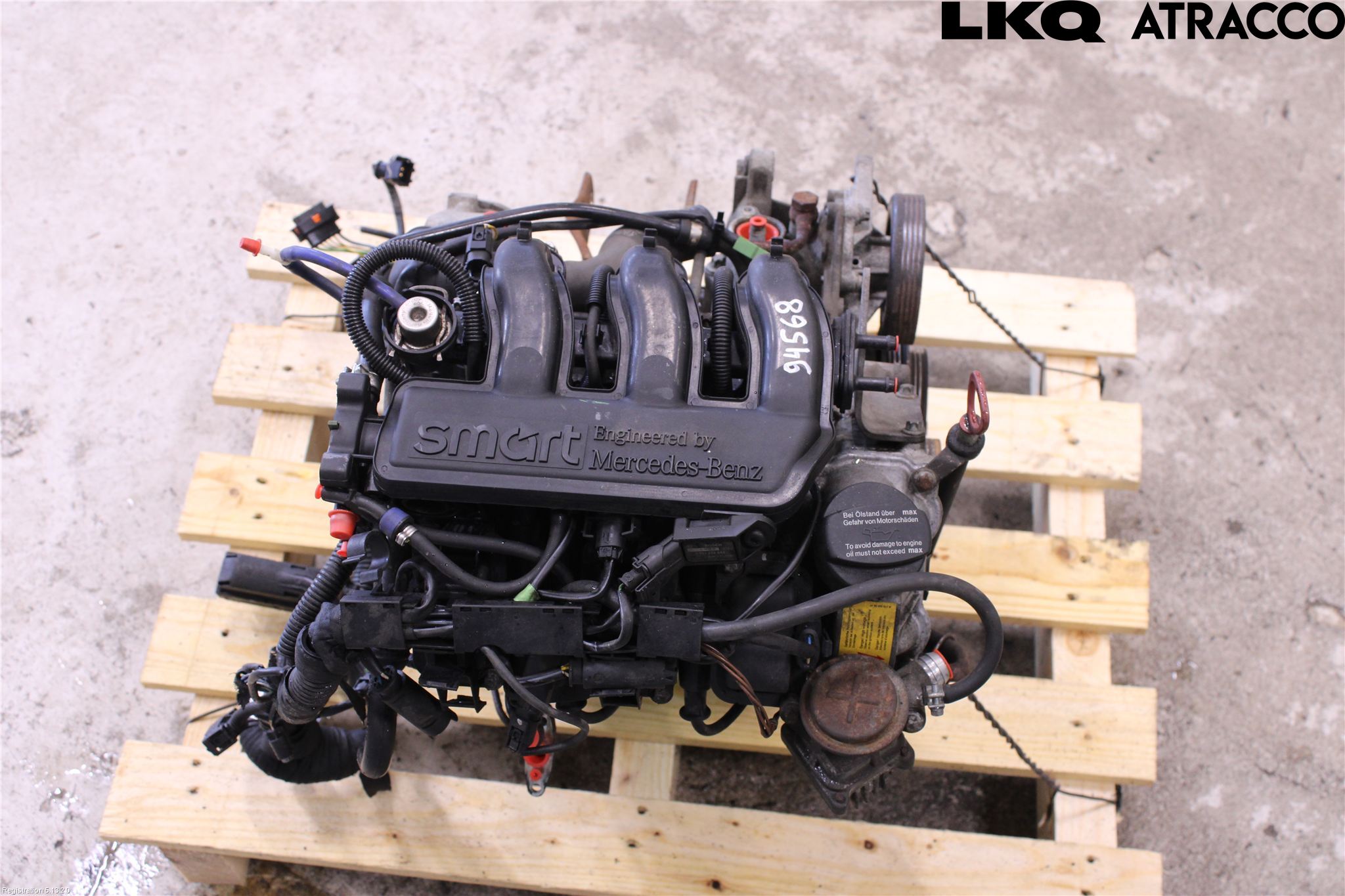 Smart ROADSTER Motor Bensin