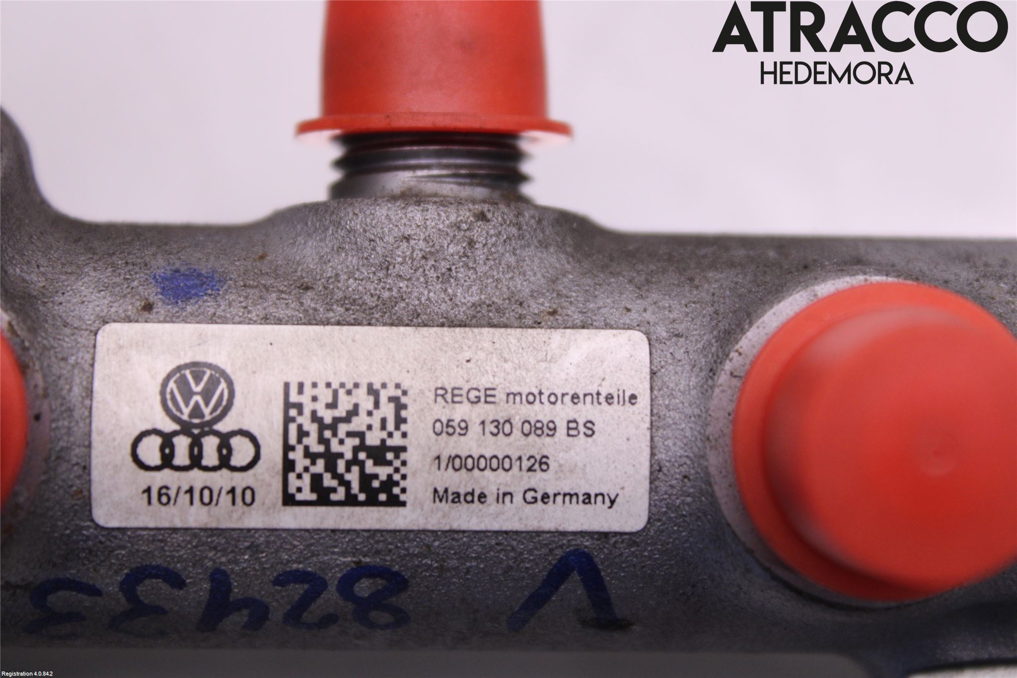 Audi A7/S7 4G 11-17 Inns Dyserør