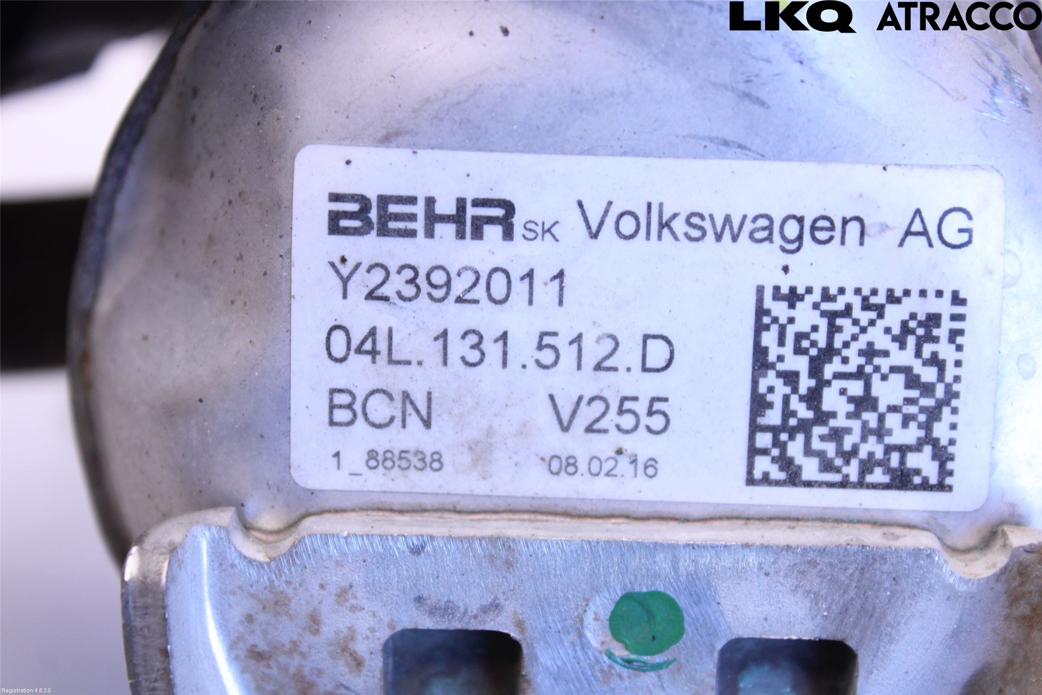Audi A3/S3 8V 13-20 Eksos Kjøler