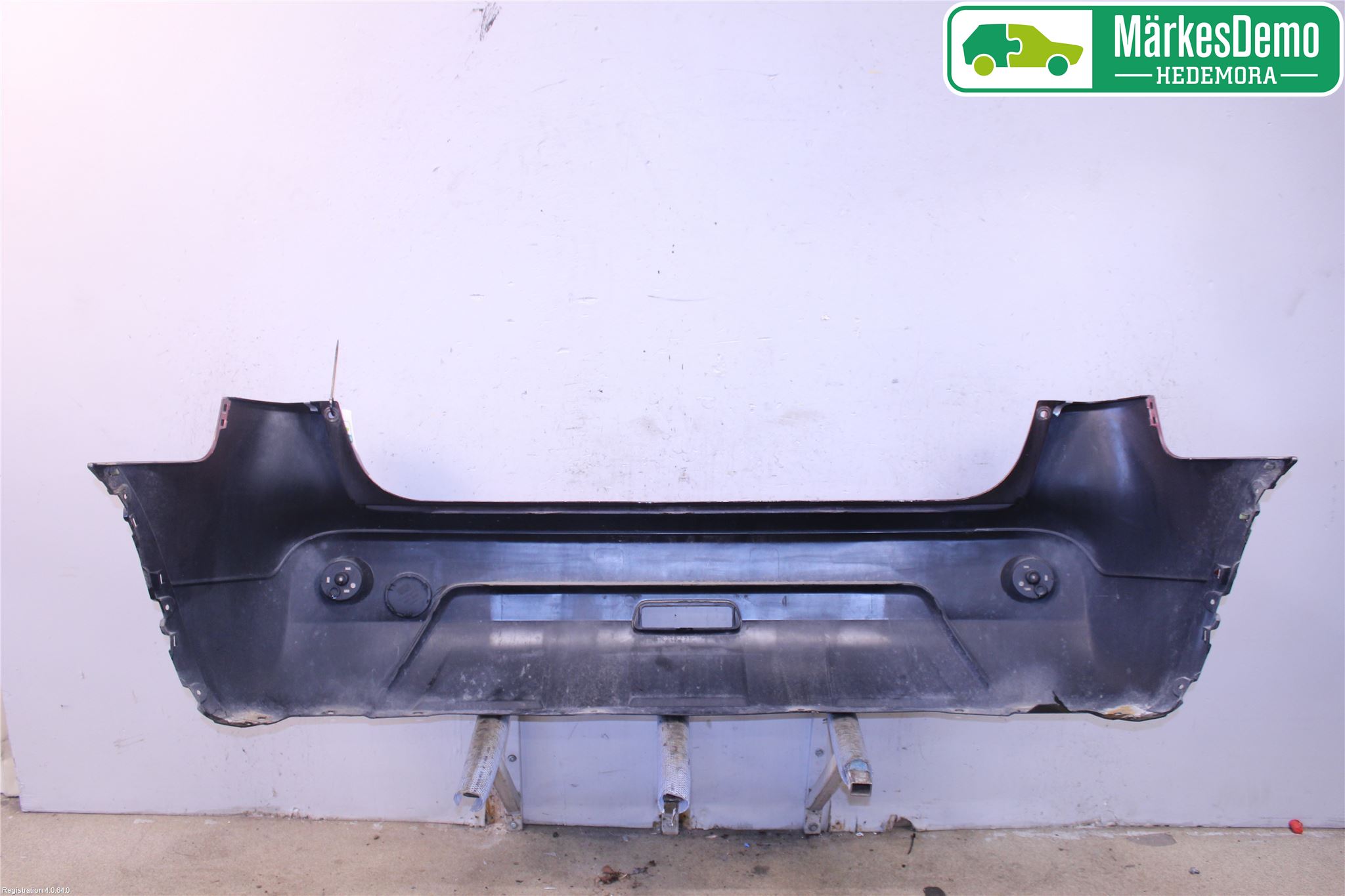 Nissan QASHQAI 10-14 Støtfanger Bak Overtrekk