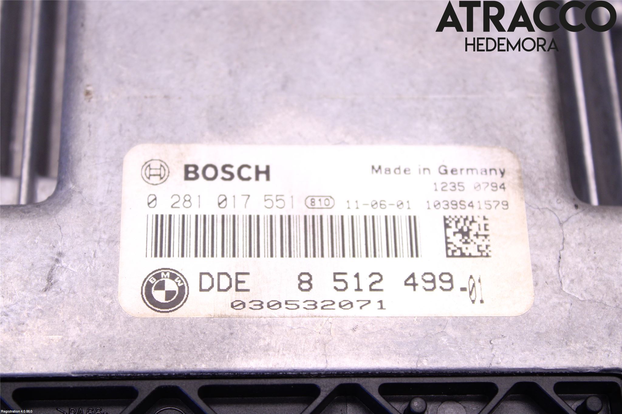 BMW 1 E87/81 5D/3D 03-11 Styreenhet Dieselpumpe