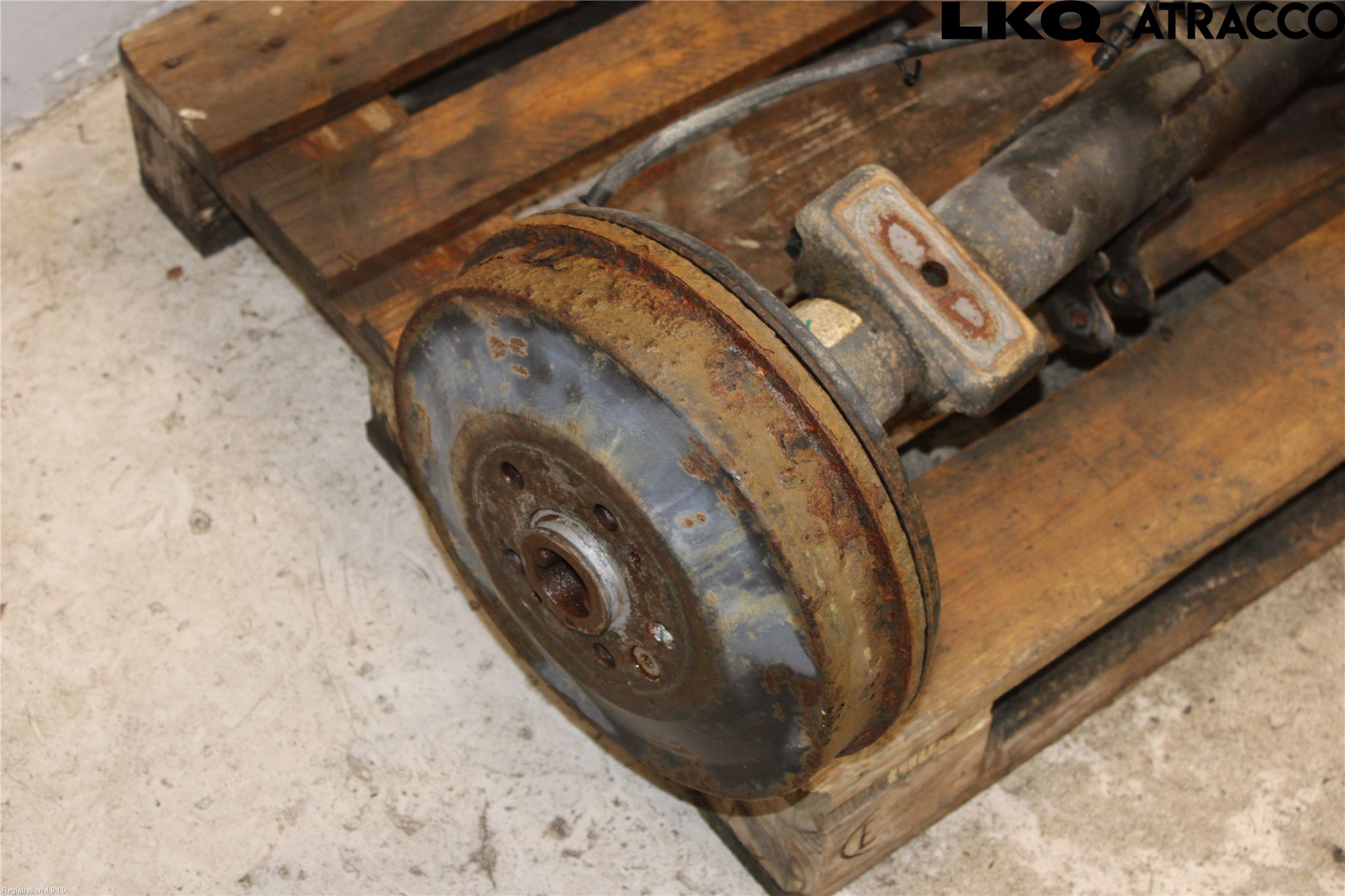 Volkswagen VW AMAROK 2H 10-22 Bakaksel Feste Travers-Ramme