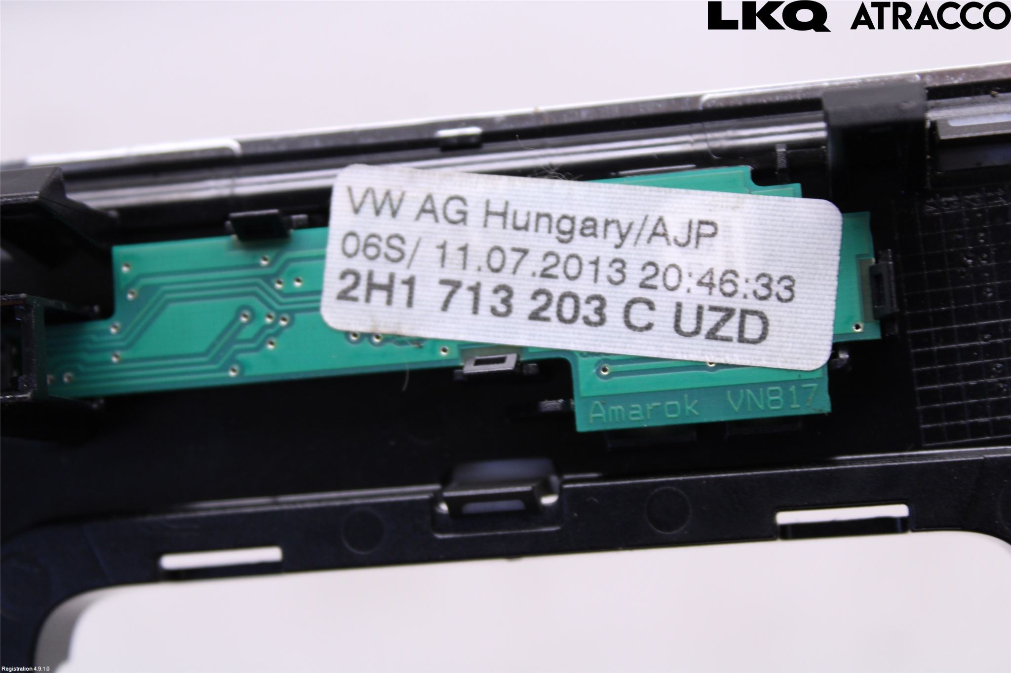 Volkswagen VW AMAROK 2H 10-22 Inredning Sarg Växelspak