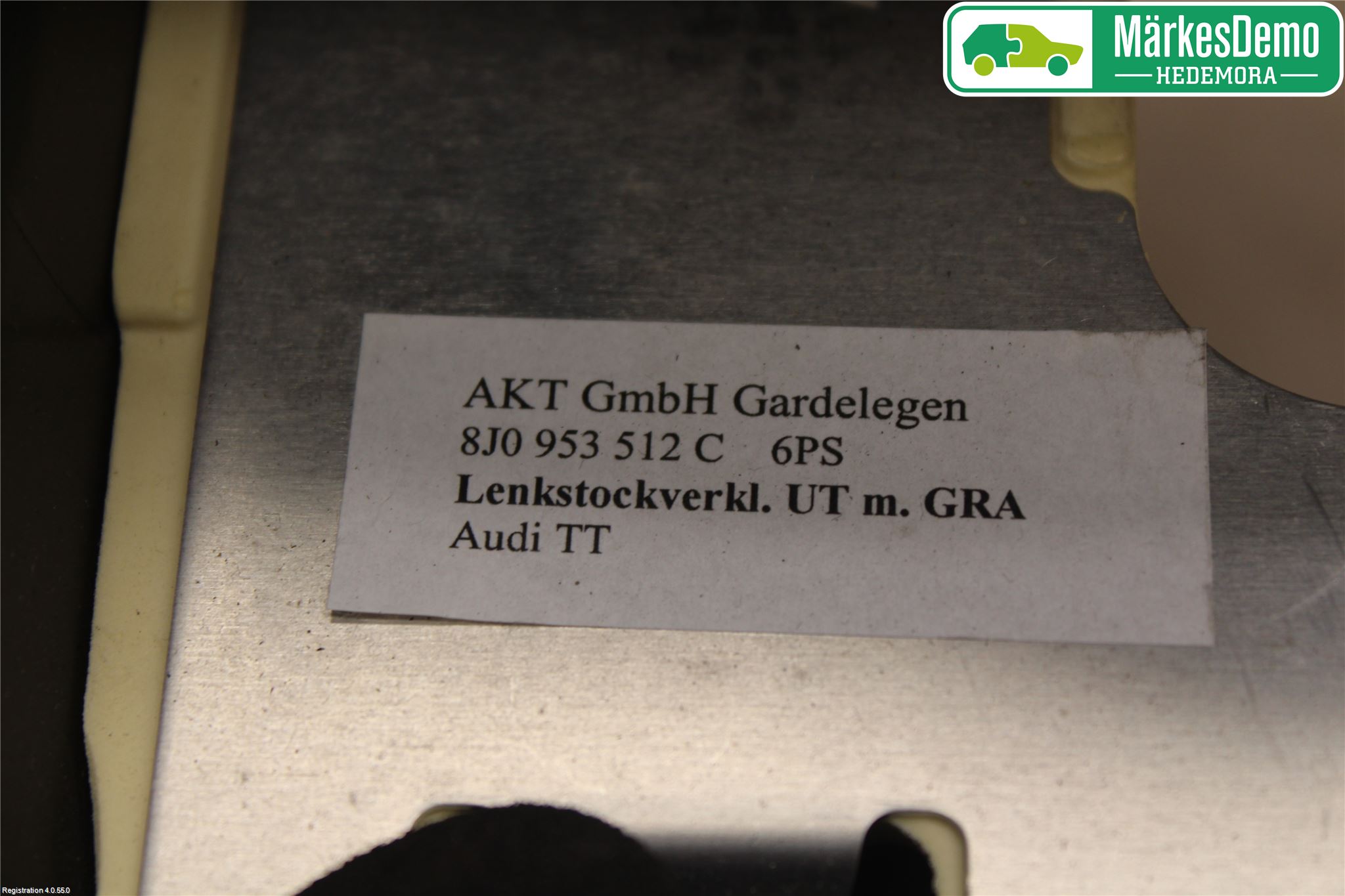 Audi TT/TTS 07-14 Rattdeksel - Deksler