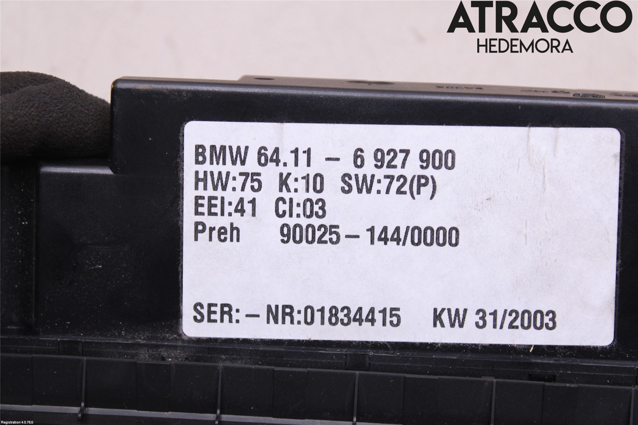 BMW X5 E53     99-06 Varme Ac Betjening-Display
