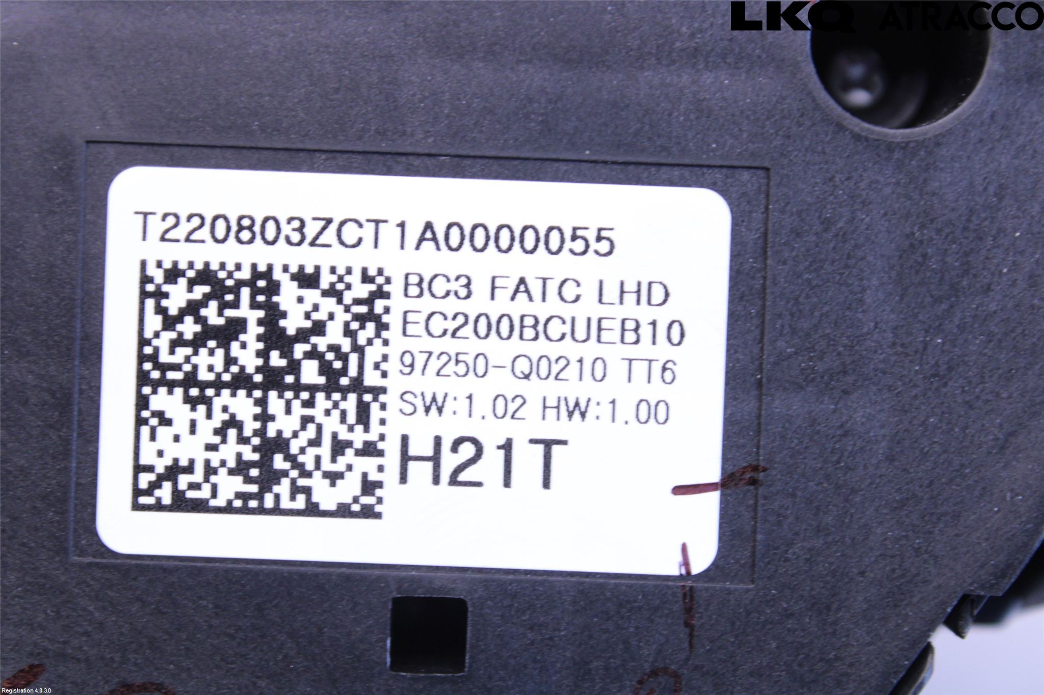 Hyundai BAYON BC3 21- Varme Ac Betjening-Display