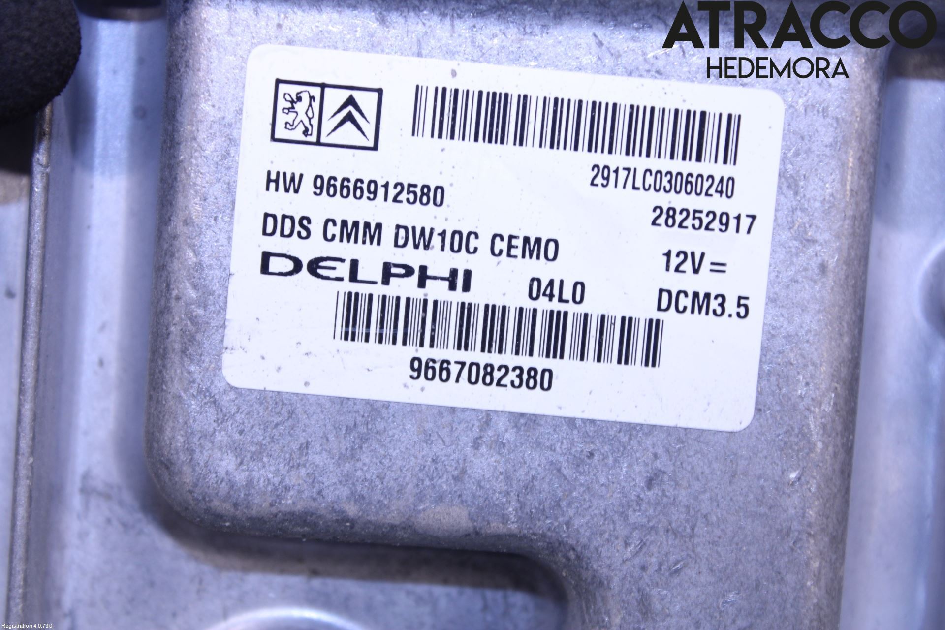 Citroen C5 08-17 Styreenhet Dieselpumpe
