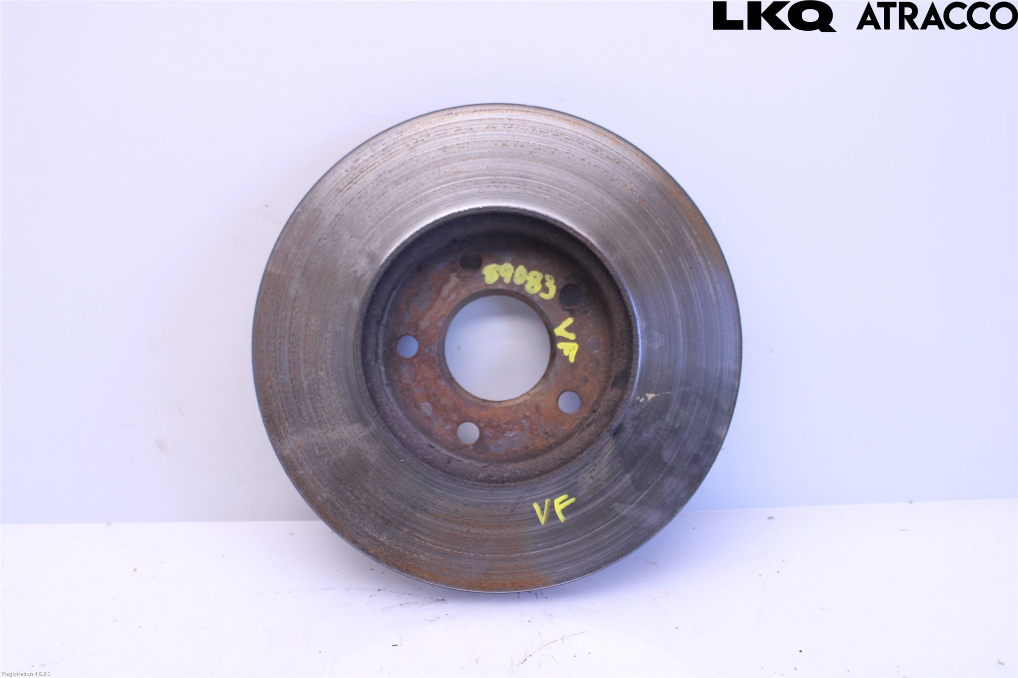 Ford FOCUS 08-11 Bremseskive Foran