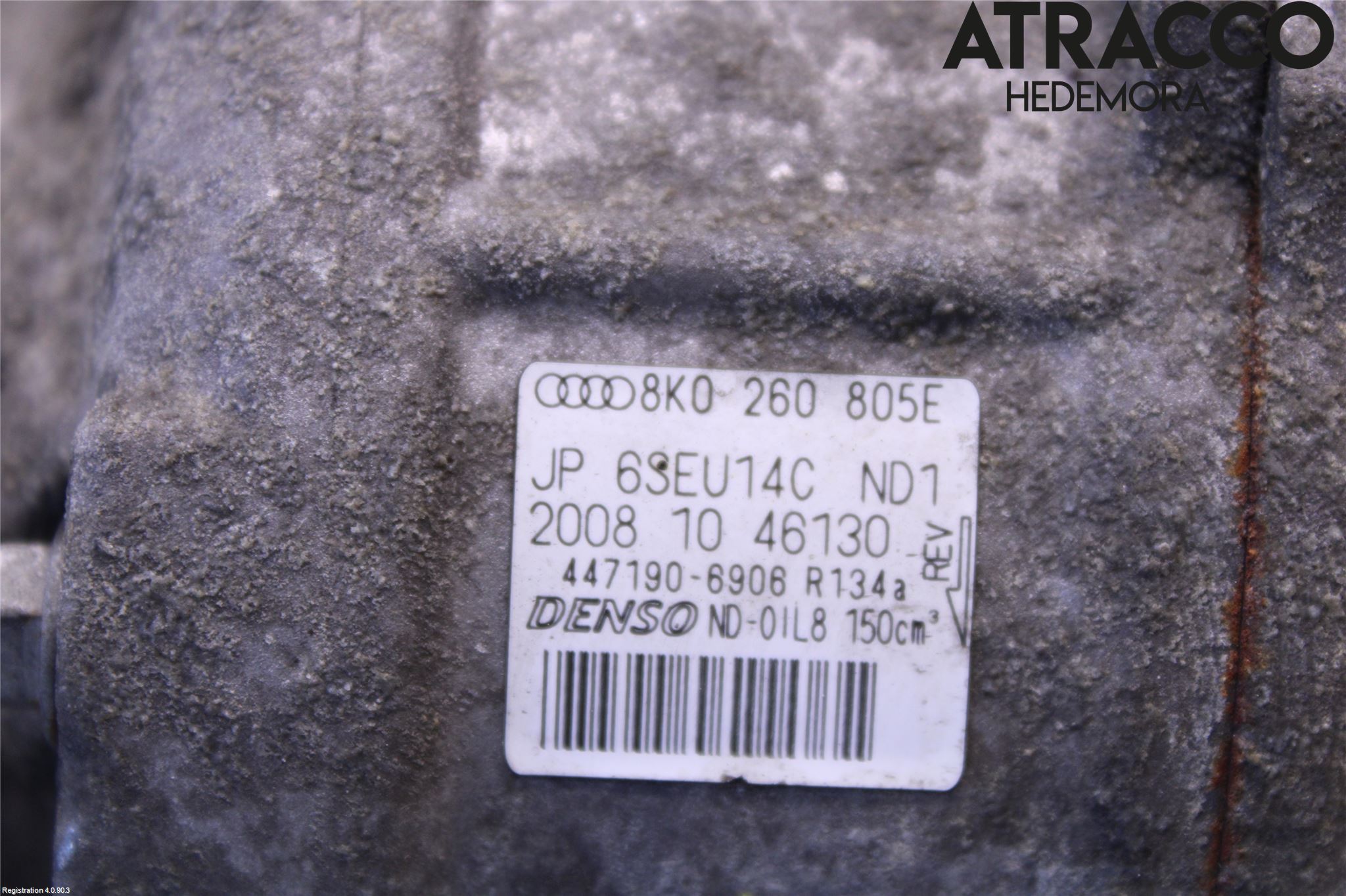 Audi A4 ALLROAD 09-16 Varme Ac Kompressor