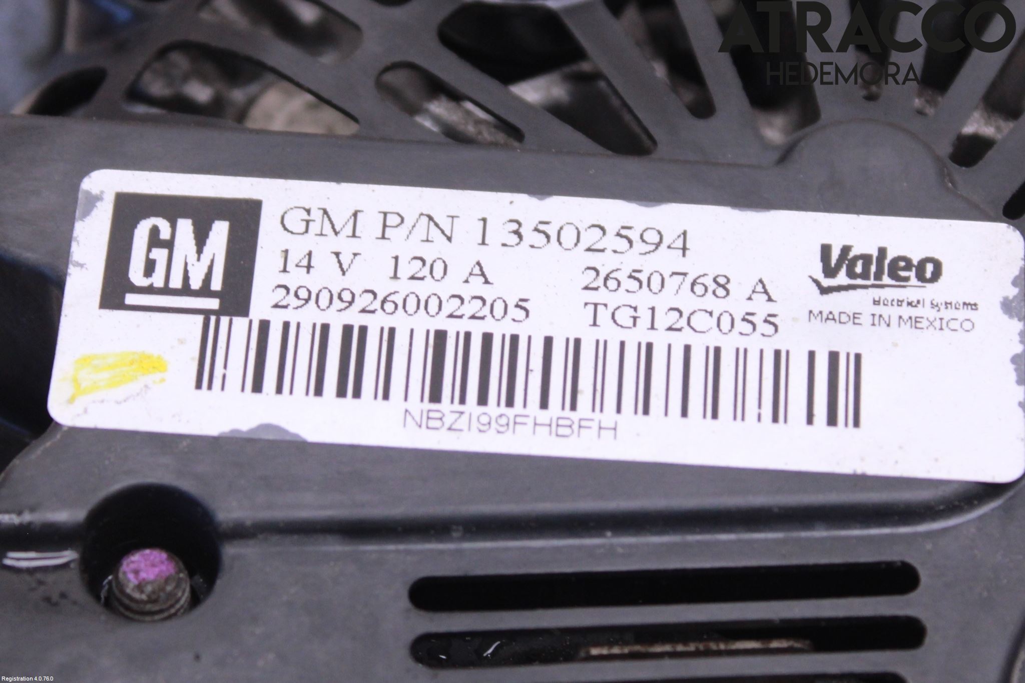 Opel ASTRA J 10-15 Dynamo