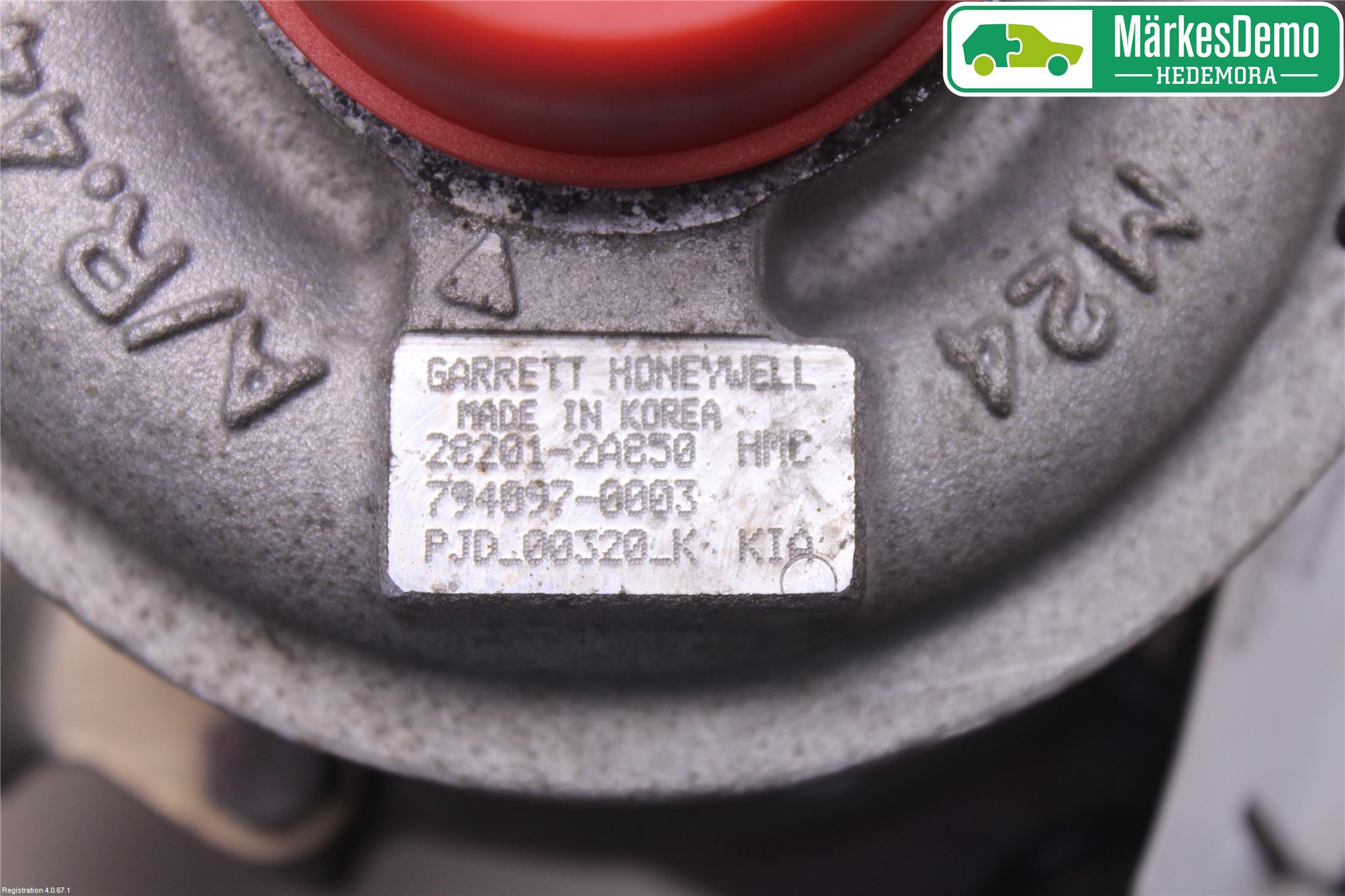 Kia SPORTAGE (SL) 11-15 Turboaggregat