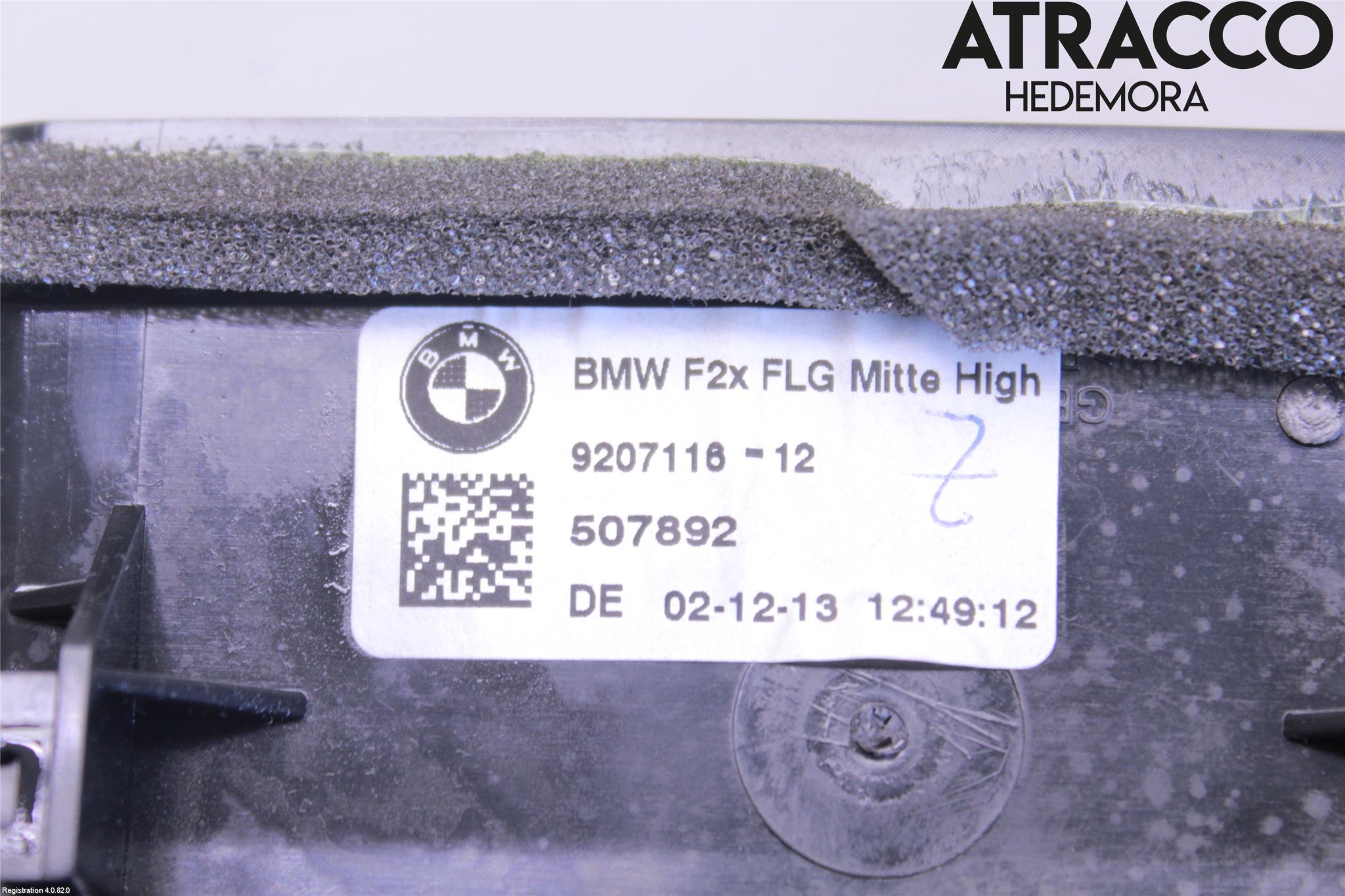 BMW 1 F20/F21 11-19 Dashbord Kanal - Dyse