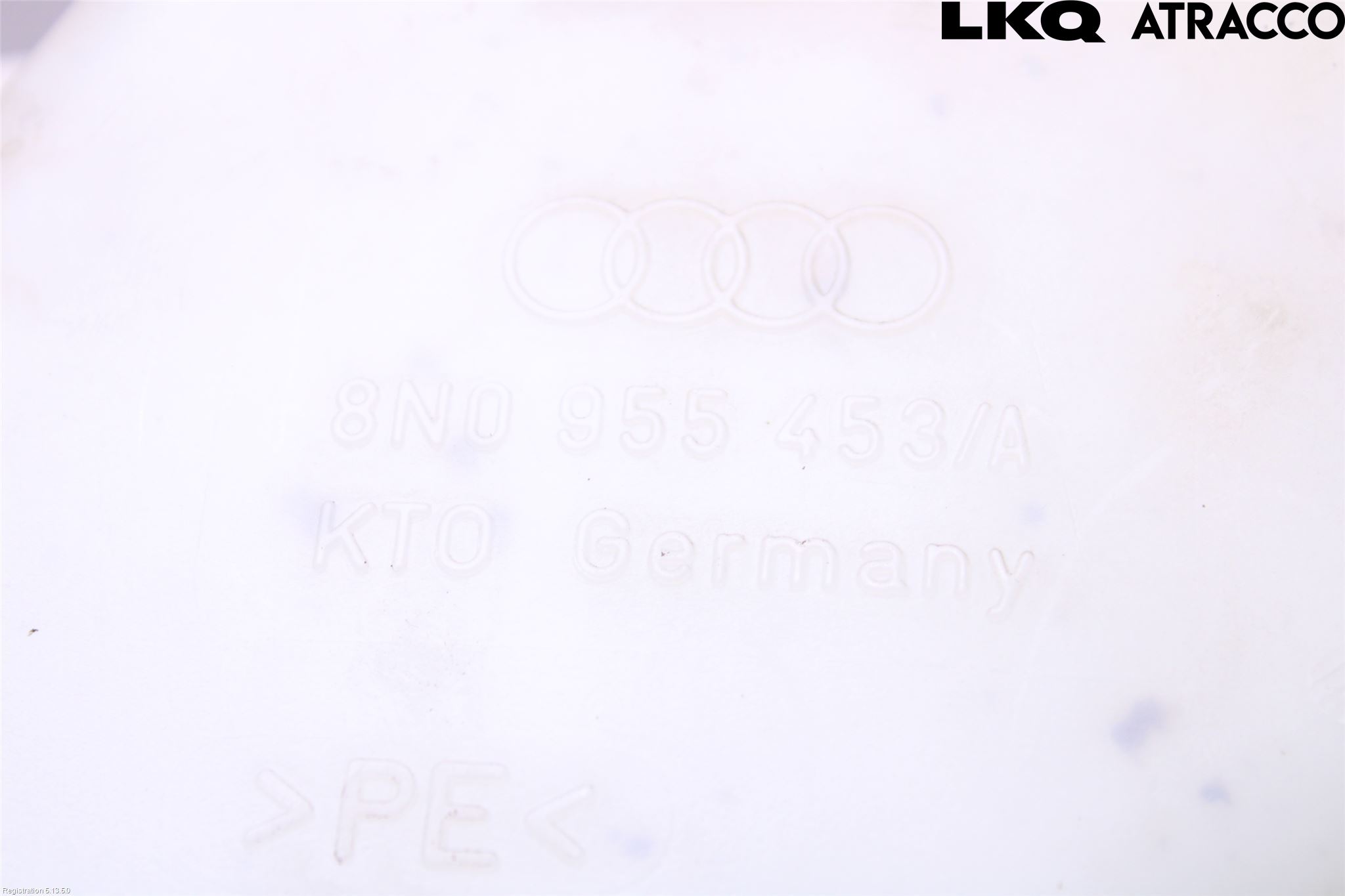 Audi TT 99-06 Spylerbeholder Frontrute-Lykte