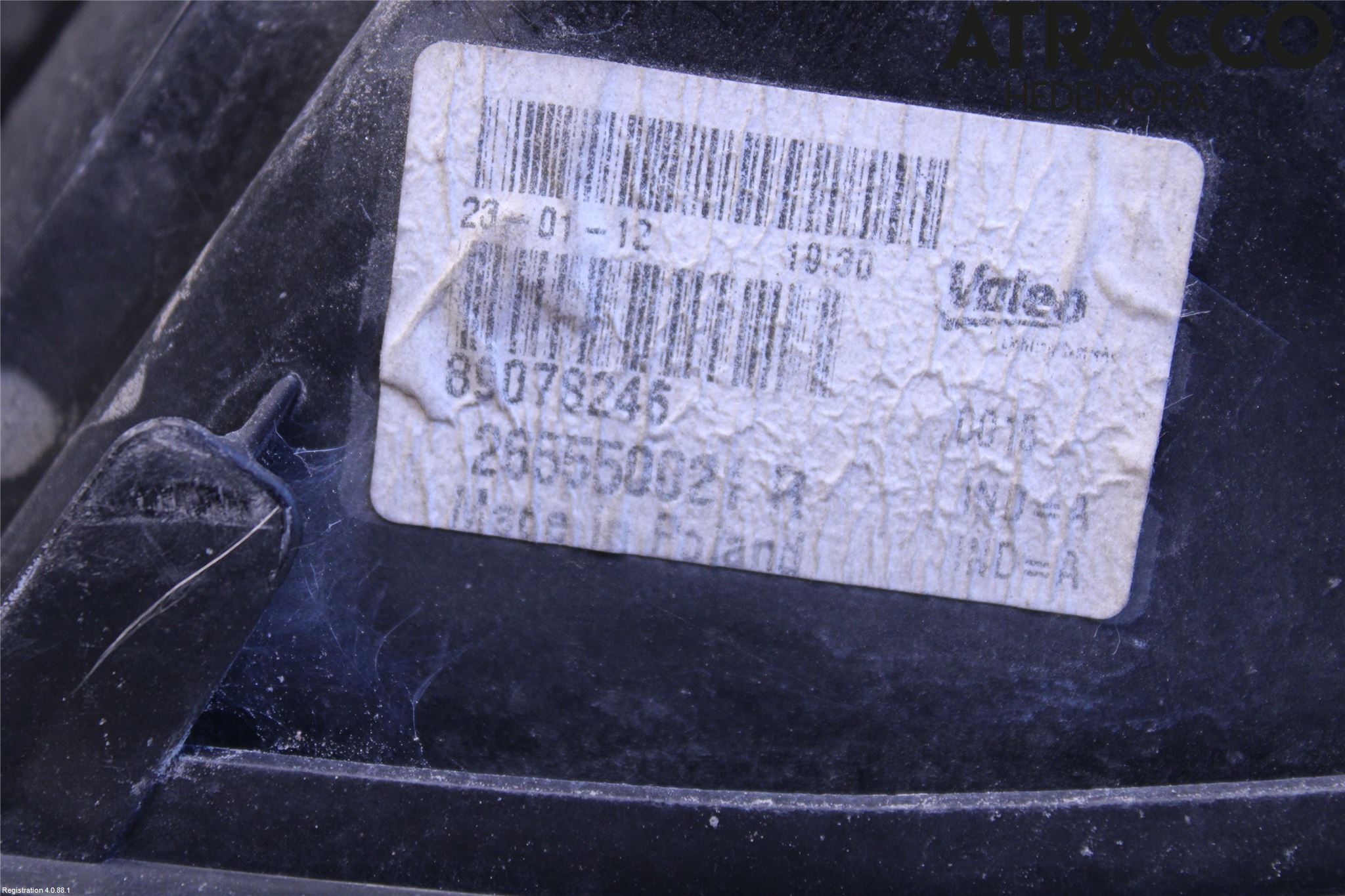 Renault MEGANE III 09-15 Baklykt Venstre