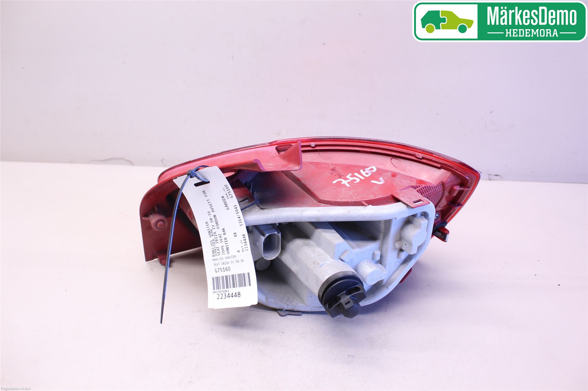 Seat IBIZA IV 08-16 Baklykt Venstre