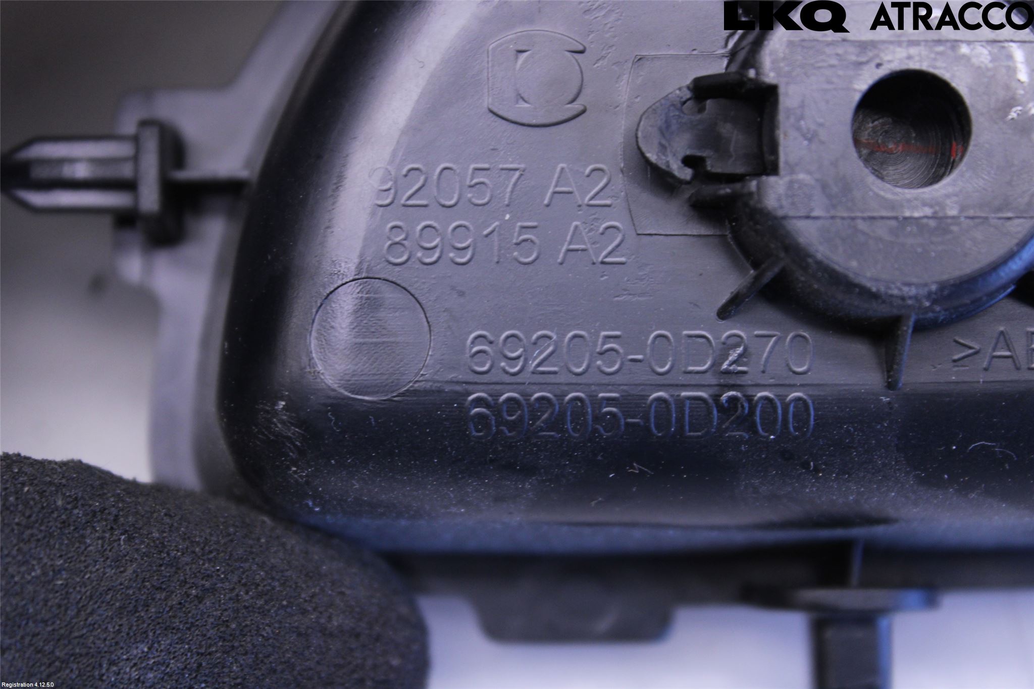 Toyota YARIS XP130 12-14 Innr Dørhandtak H Indre
