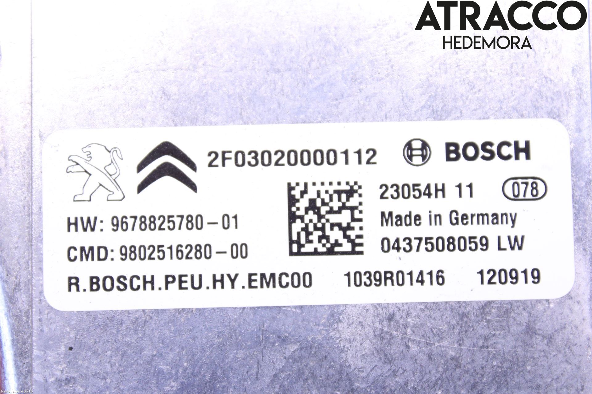 Peugeot 3008 09-16 Hybridconverter