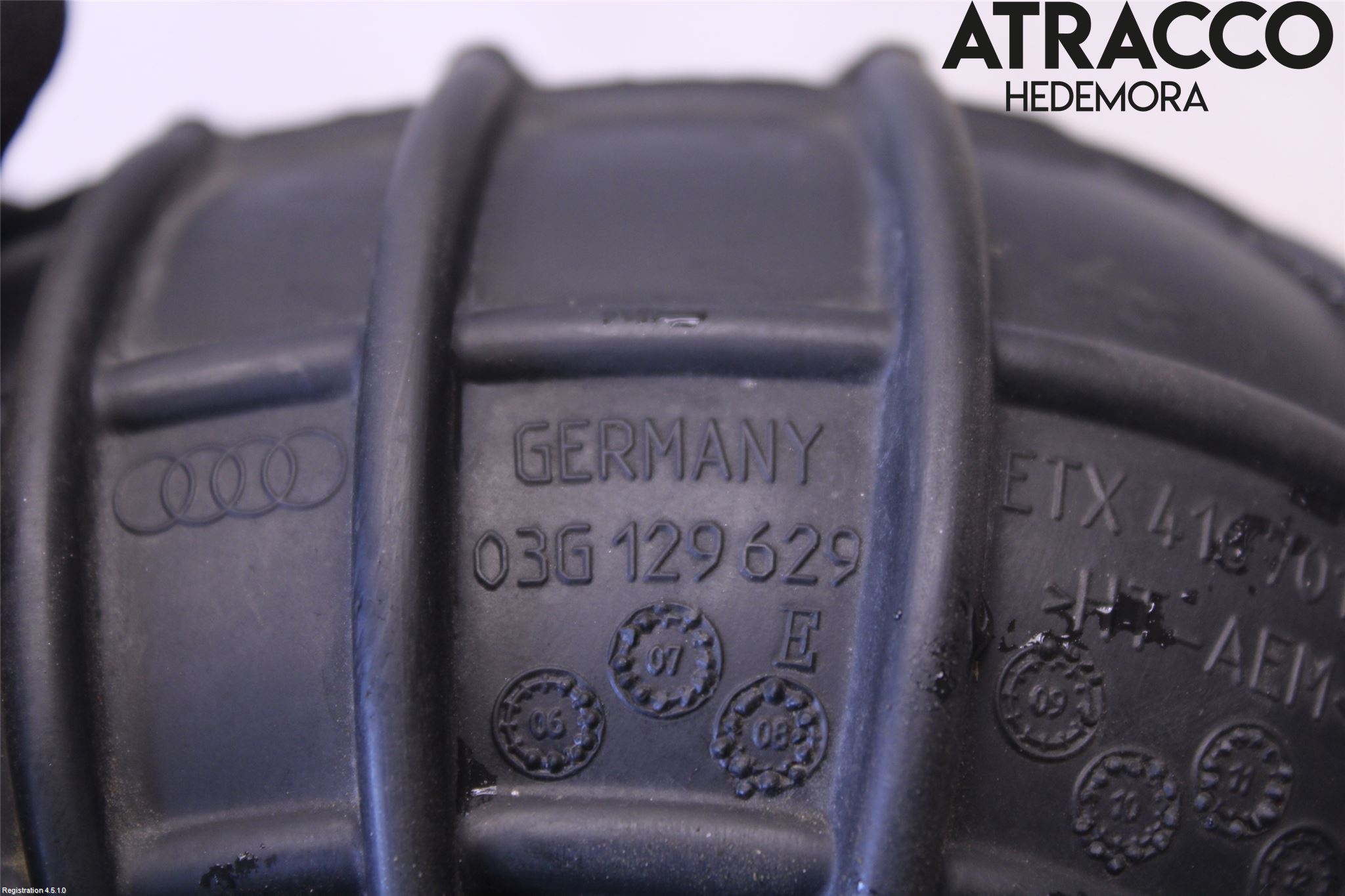 Audi A4 12-15 Inns Gummibelg - Slange