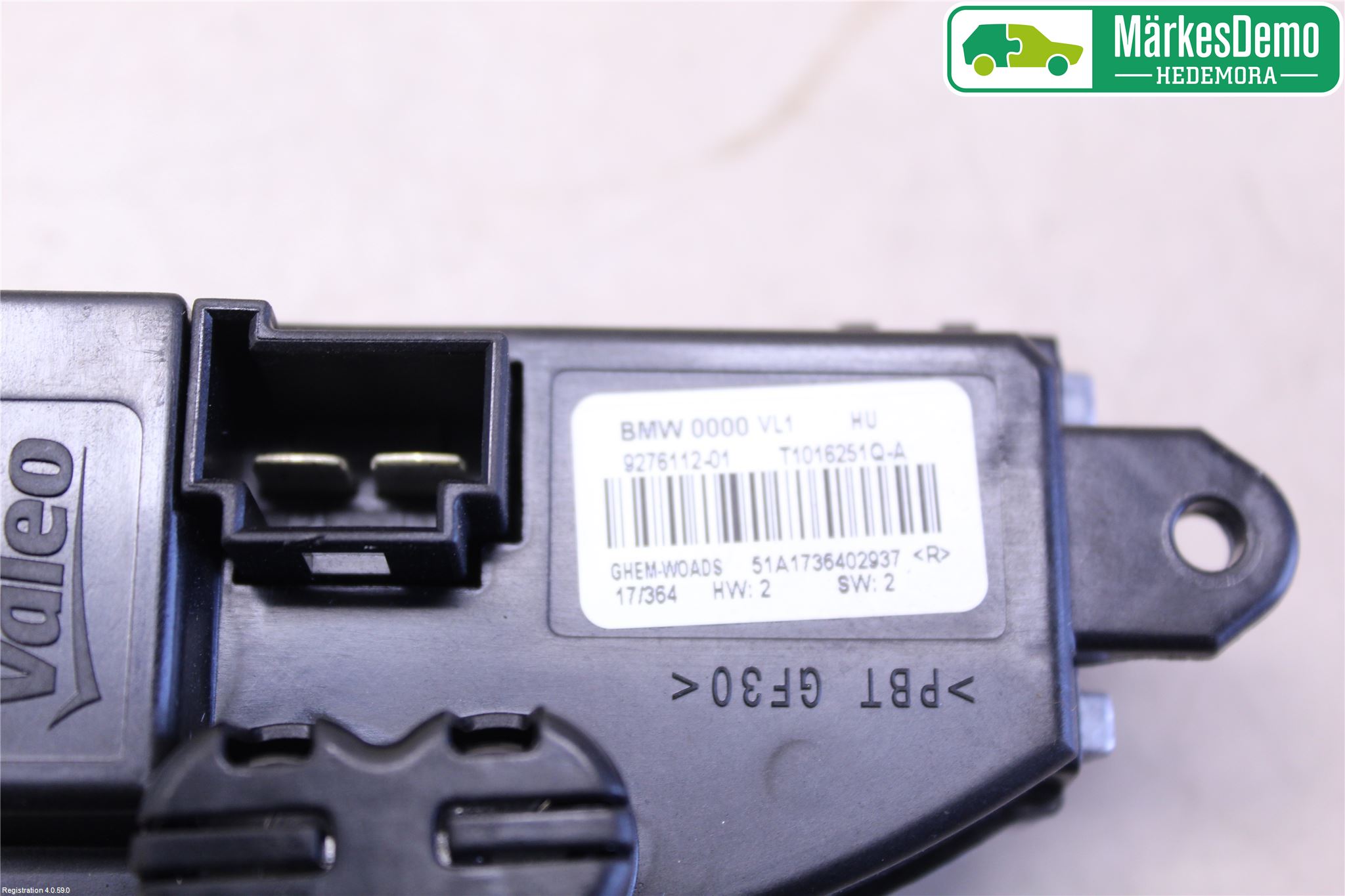 BMW X5 F15 13-18 Varmeapparat Viftemotstand