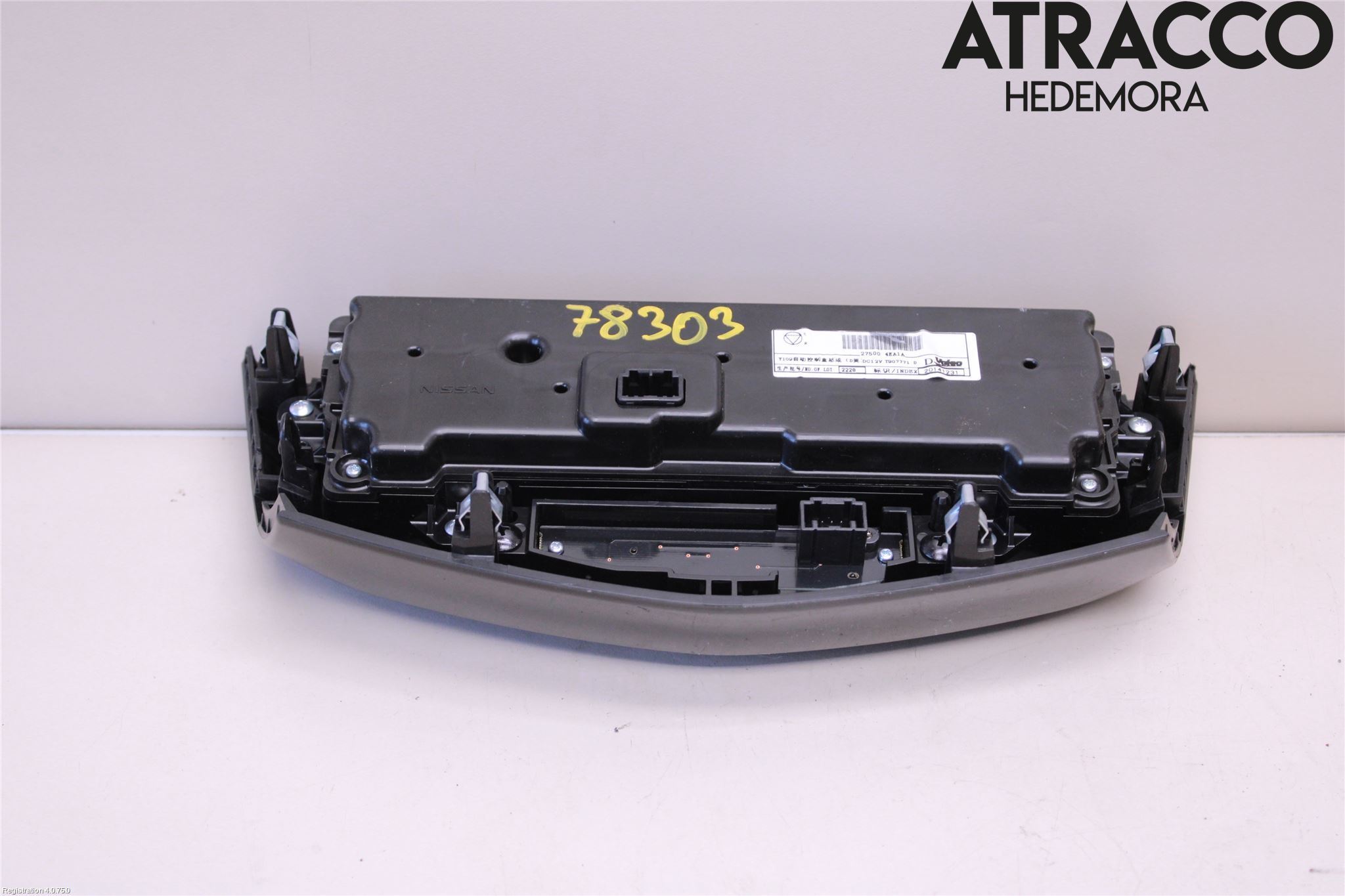 Nissan QASHQAI 14-17 Varme Ac Betjening-Display