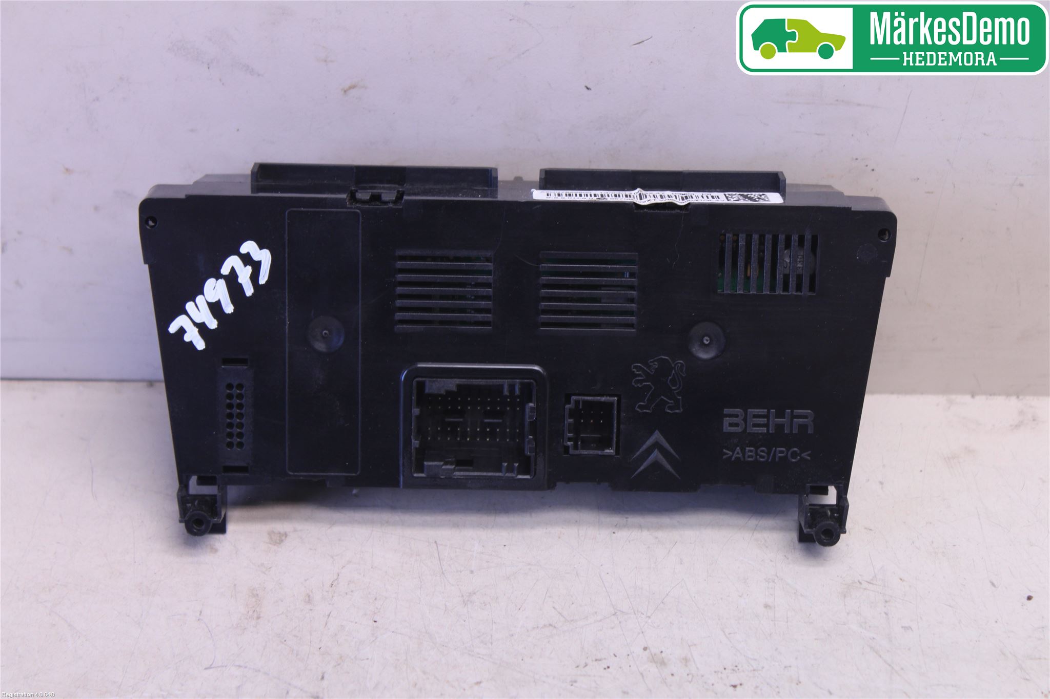 Peugeot 3008 09-16 Varme Ac Betjening-Display