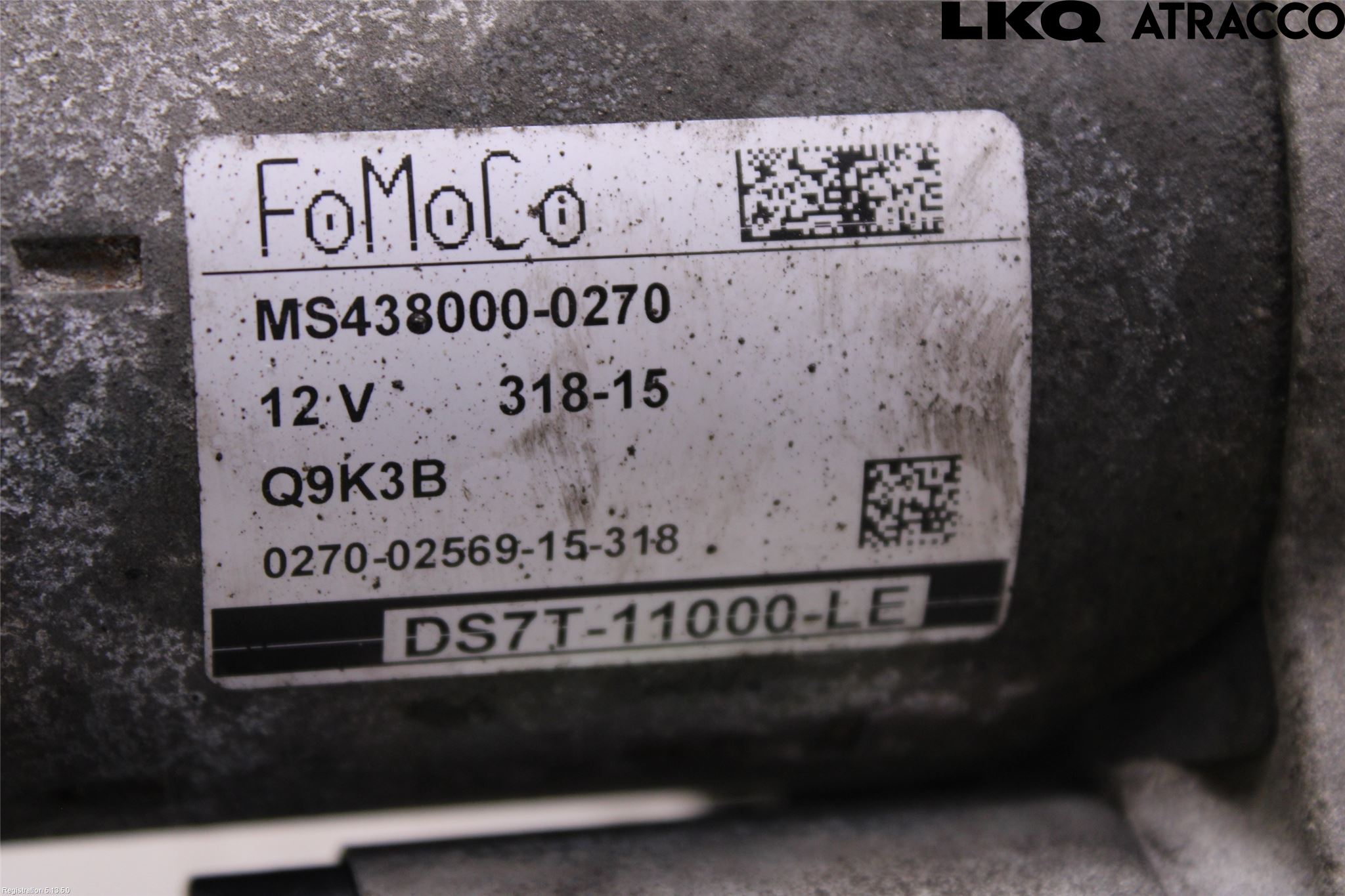 Ford MONDEO 15-22 Startmotor Diesel