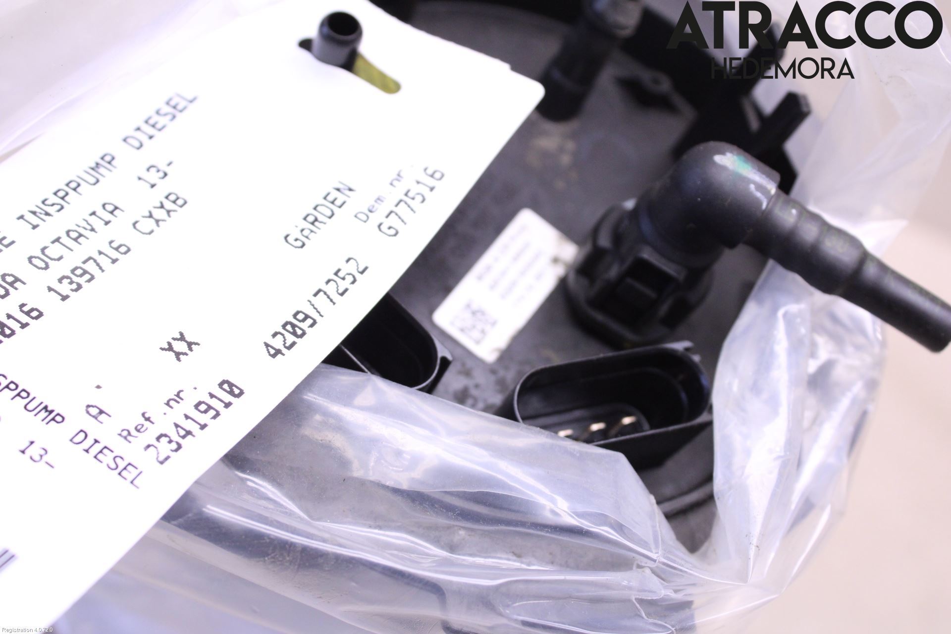 Skoda OCTAVIA (5E) 13-20 Drivstoff Dieselpumpe Hoved