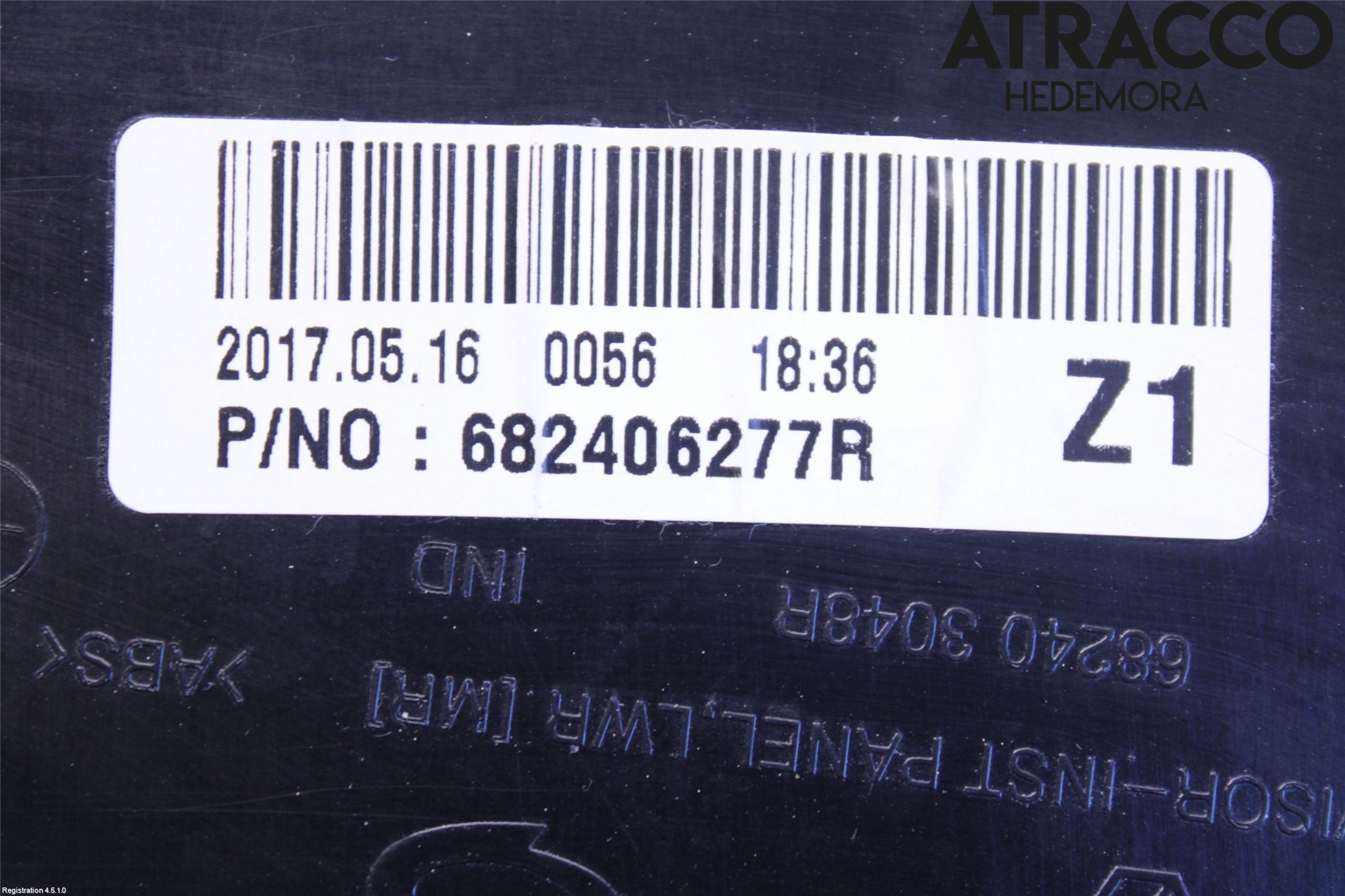 Renault TALISMAN 16-20 Instrument Ramme