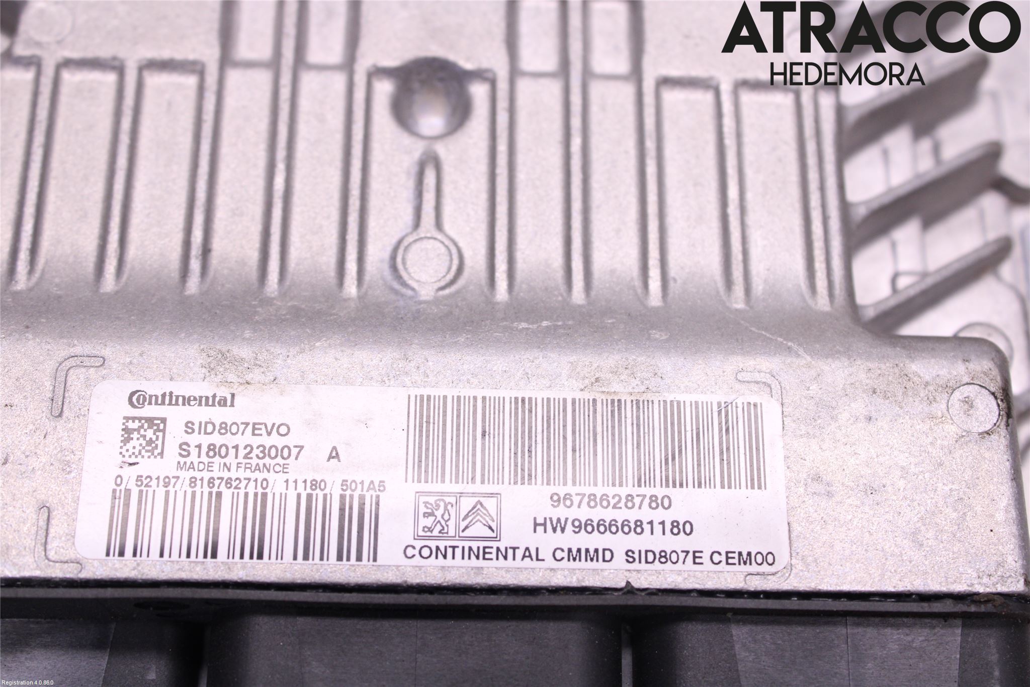 Peugeot 308 08-13 Styreenhet Dieselpumpe