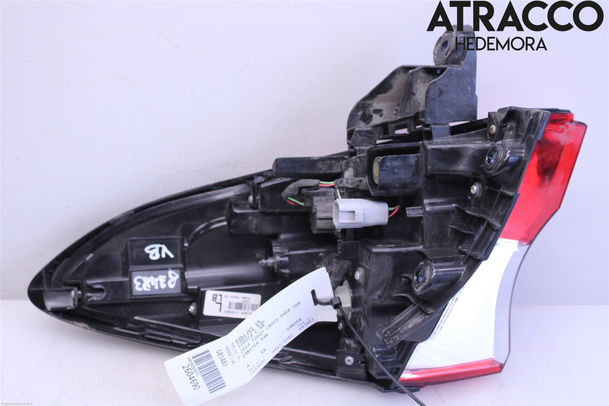 Toyota C-HR 16-23 Baklykt Venstre