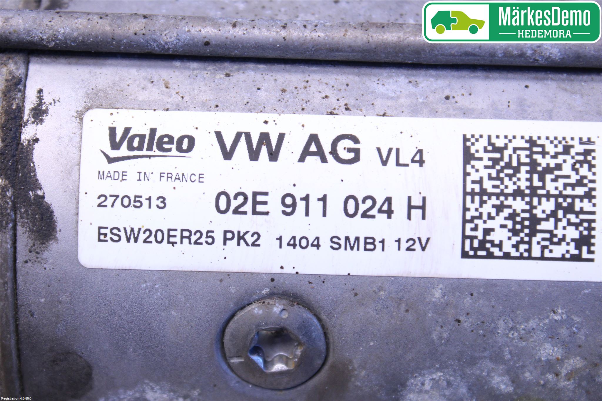 Volkswagen VW PASSAT 11-14 Startmotor Diesel