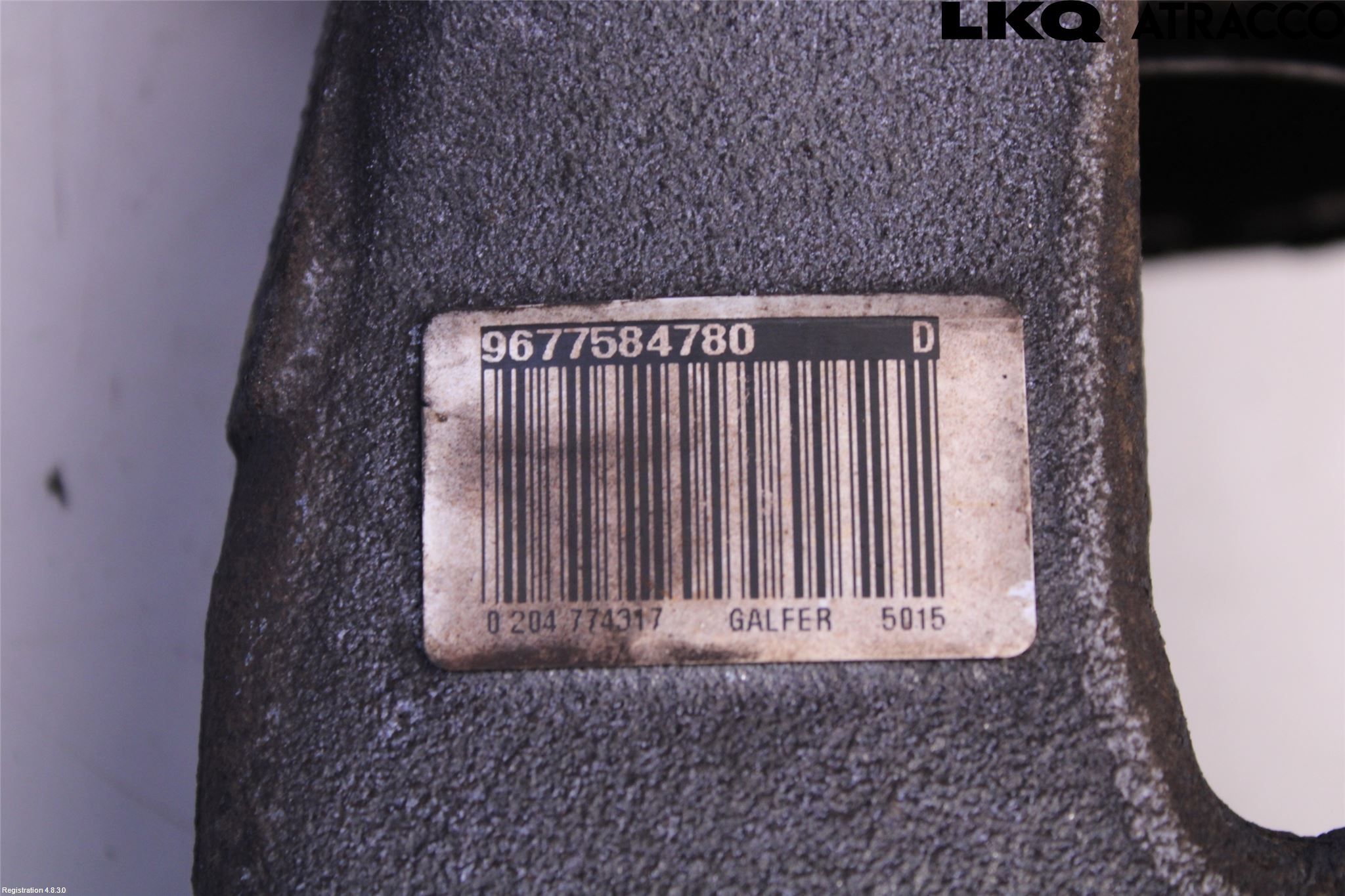 Peugeot 2008 13-20 Bremsecaliper Foran Høyre