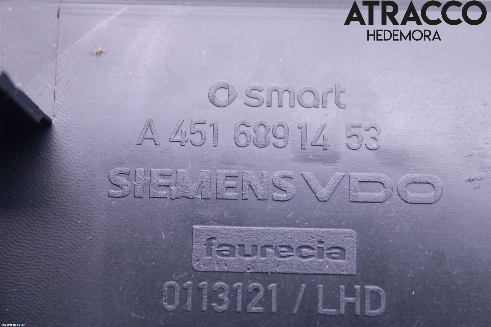 Smart FORTWO I 99-07 Innr Hanskerom