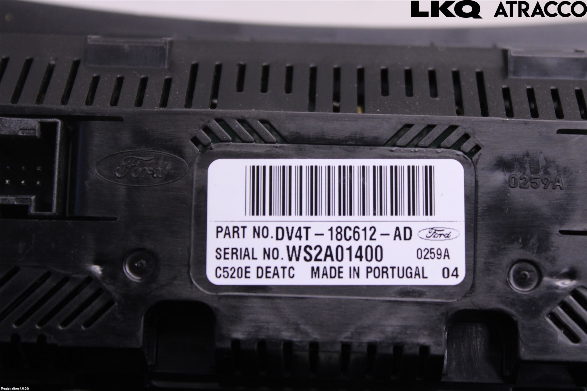 Ford KUGA 13-16 Varme Ac Betjening-Display