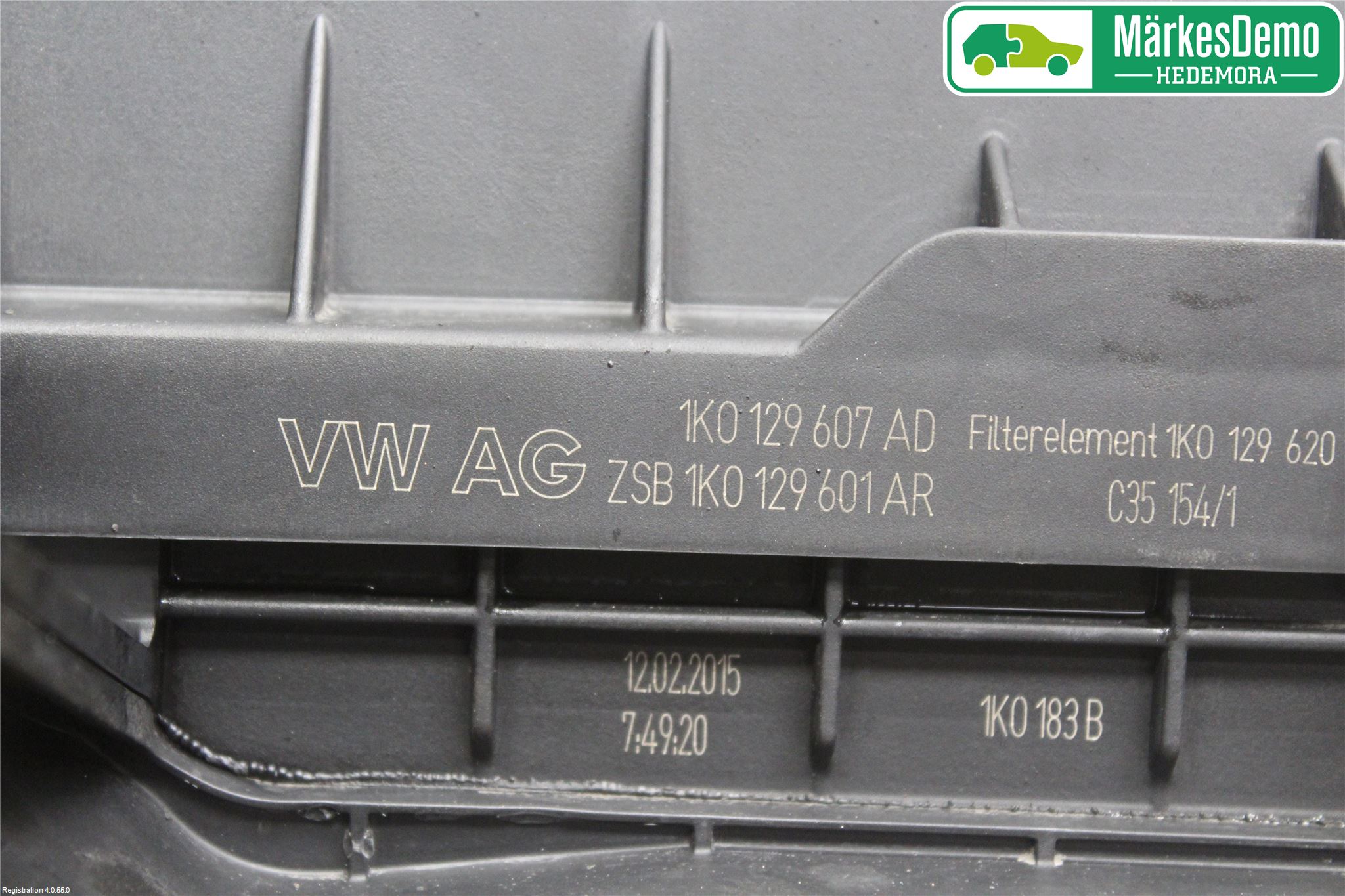Volkswagen VW TIGUAN 07-16 Luftfilter Boks