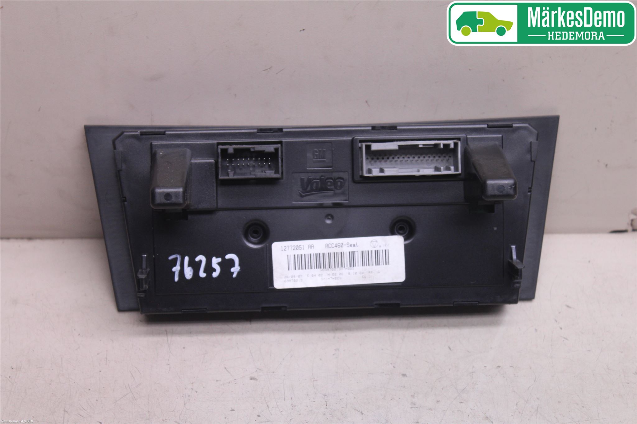 Cadillac BLS Varme Ac Betjening-Display