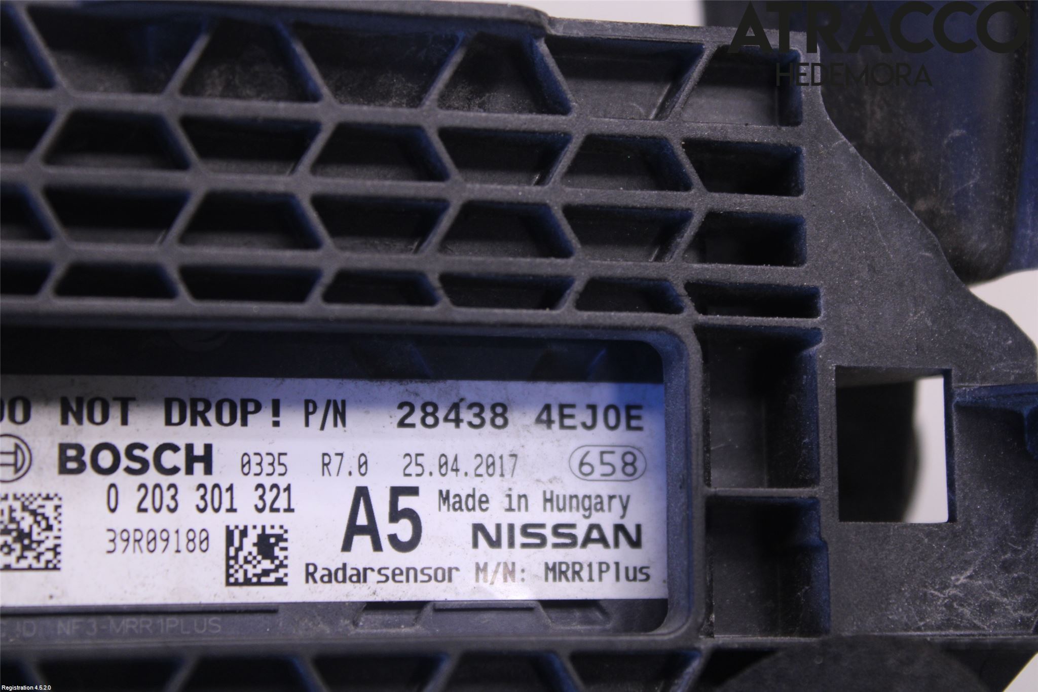 Nissan QASHQAI 14-17 Sensor Fartsbegrensning