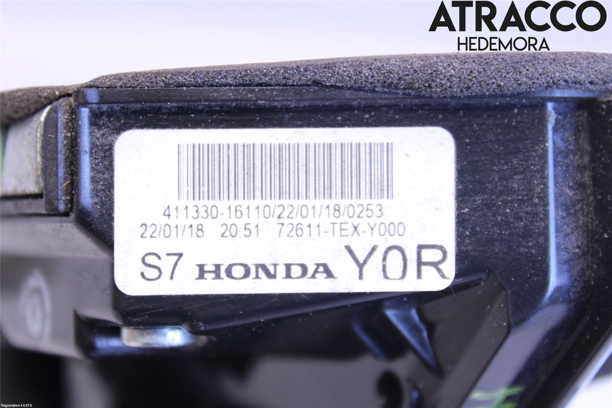 Honda CIVIC 17-22 Dørlås - Låsekasse