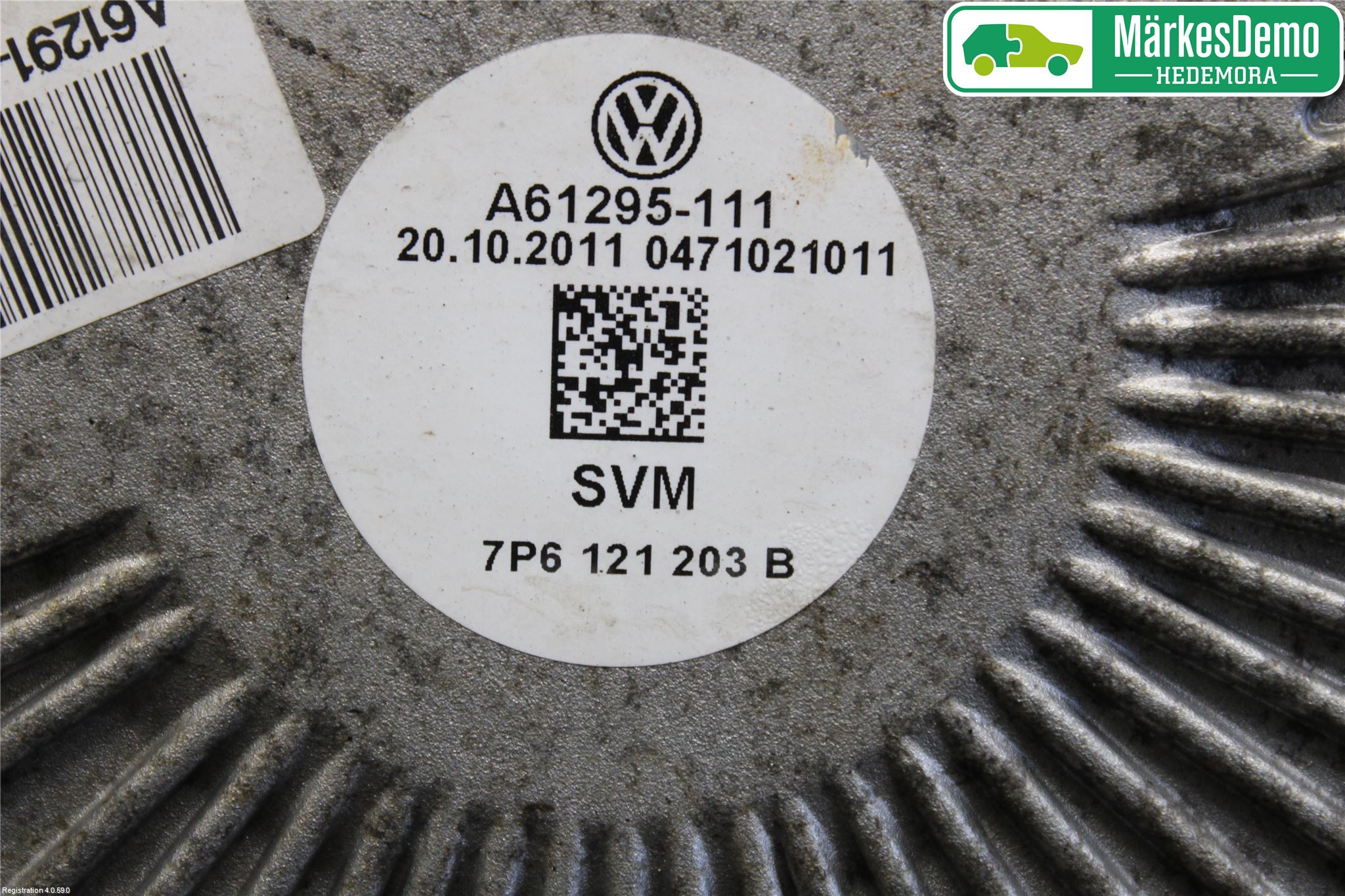 Volkswagen VW TOUAREG 7P 11-18 Kjølevifte Elektrisk
