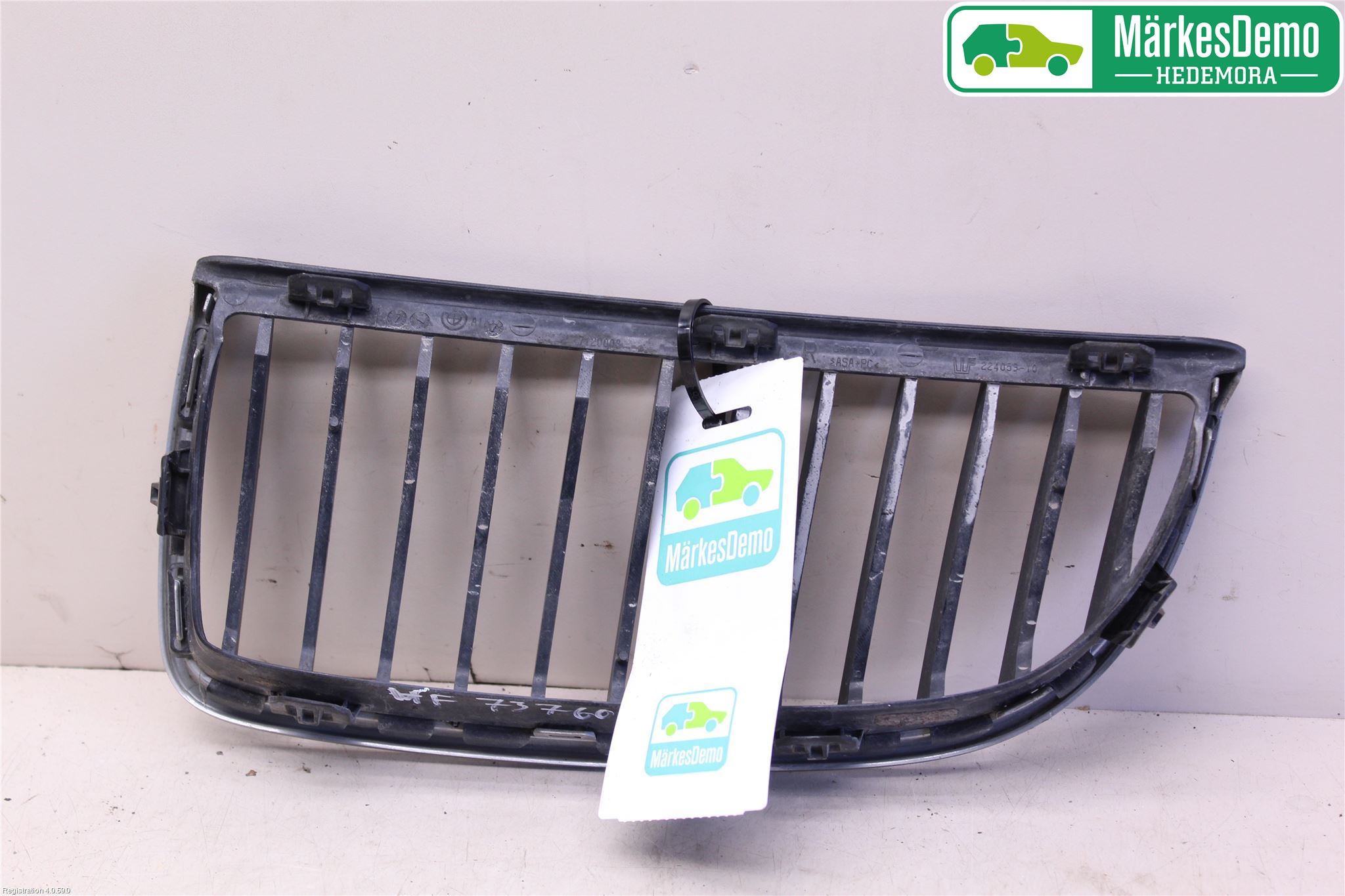 BMW 3 E90/91 SED/TOU 05-12 Grilldel Høyre