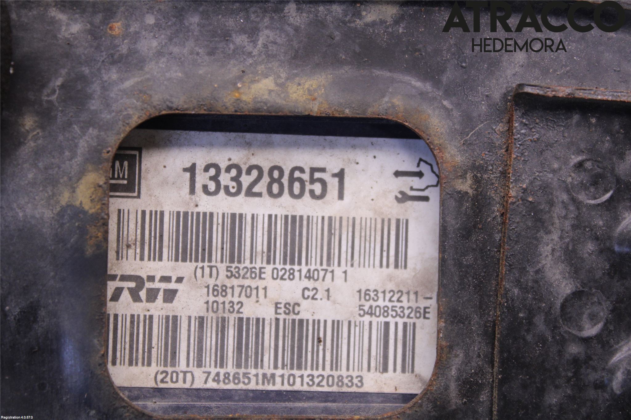 Saab 9-5 10-12 Abs Hydraulikkaggregat